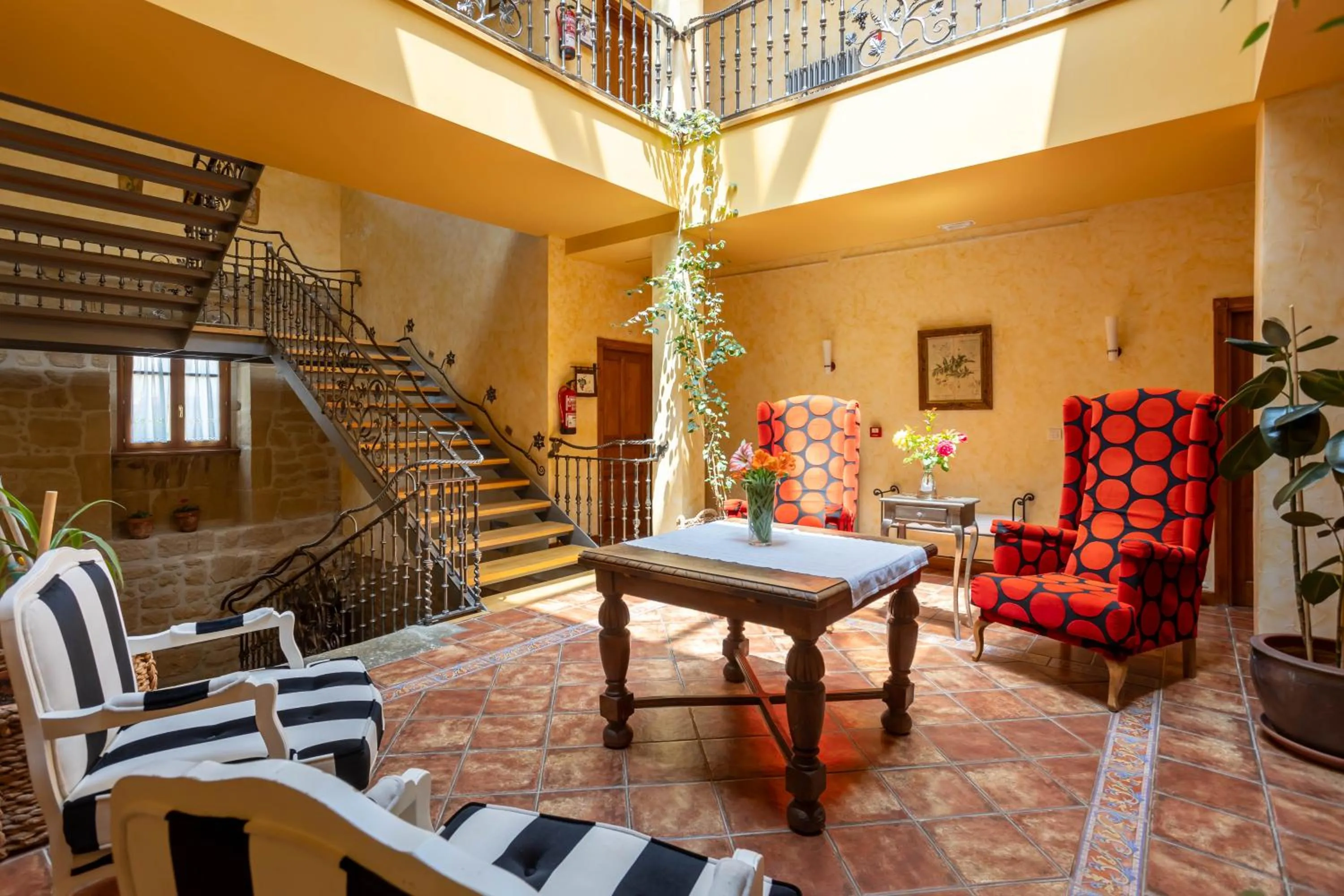 Living room in Hotel Villa de Ábalos