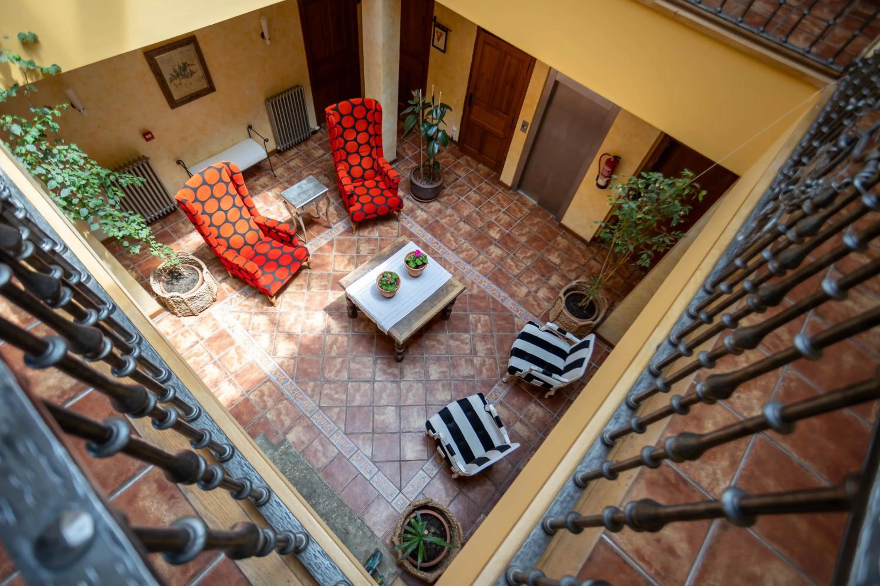 Living room in Hotel Villa de Ábalos