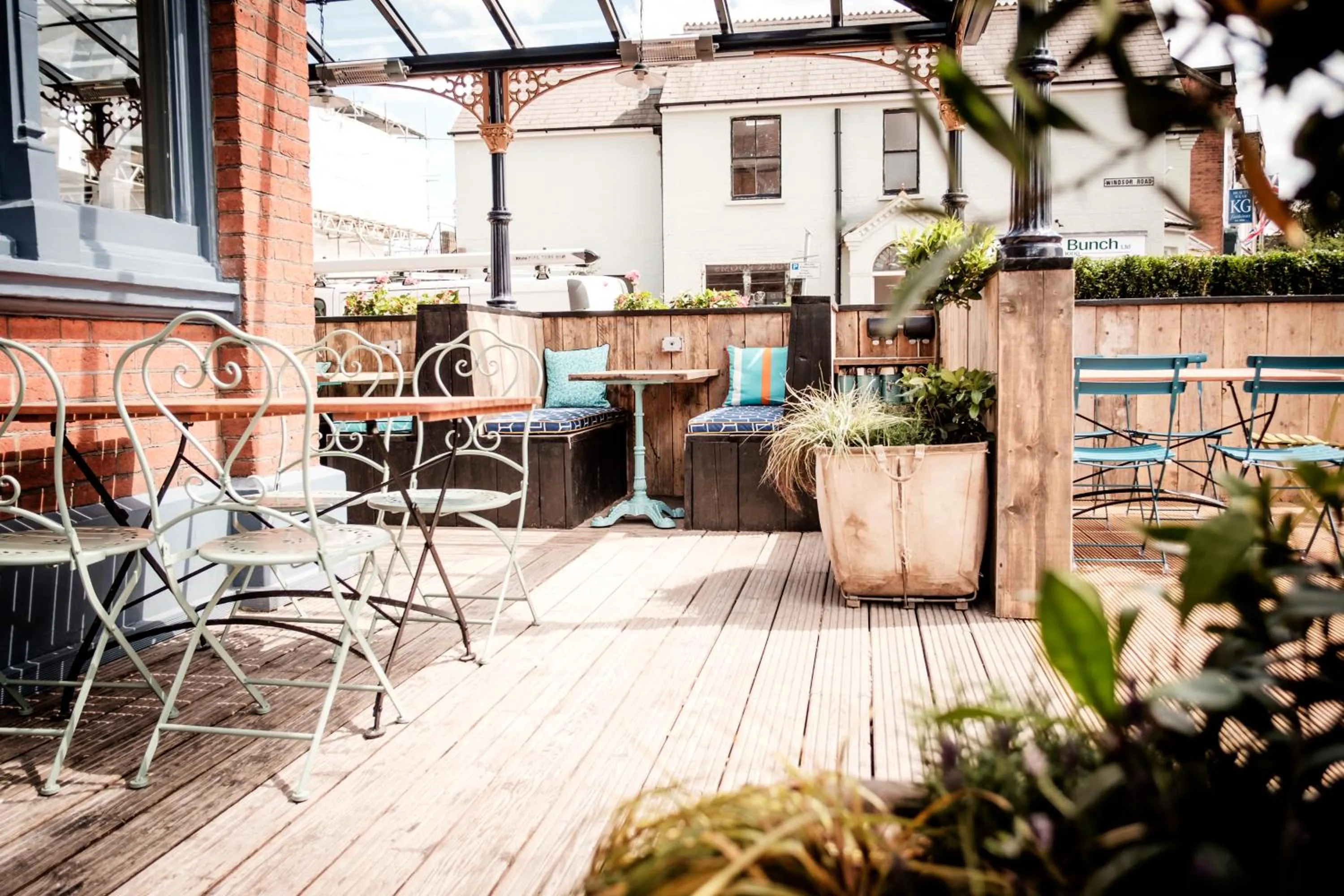 Balcony/Terrace in The Queen's Head