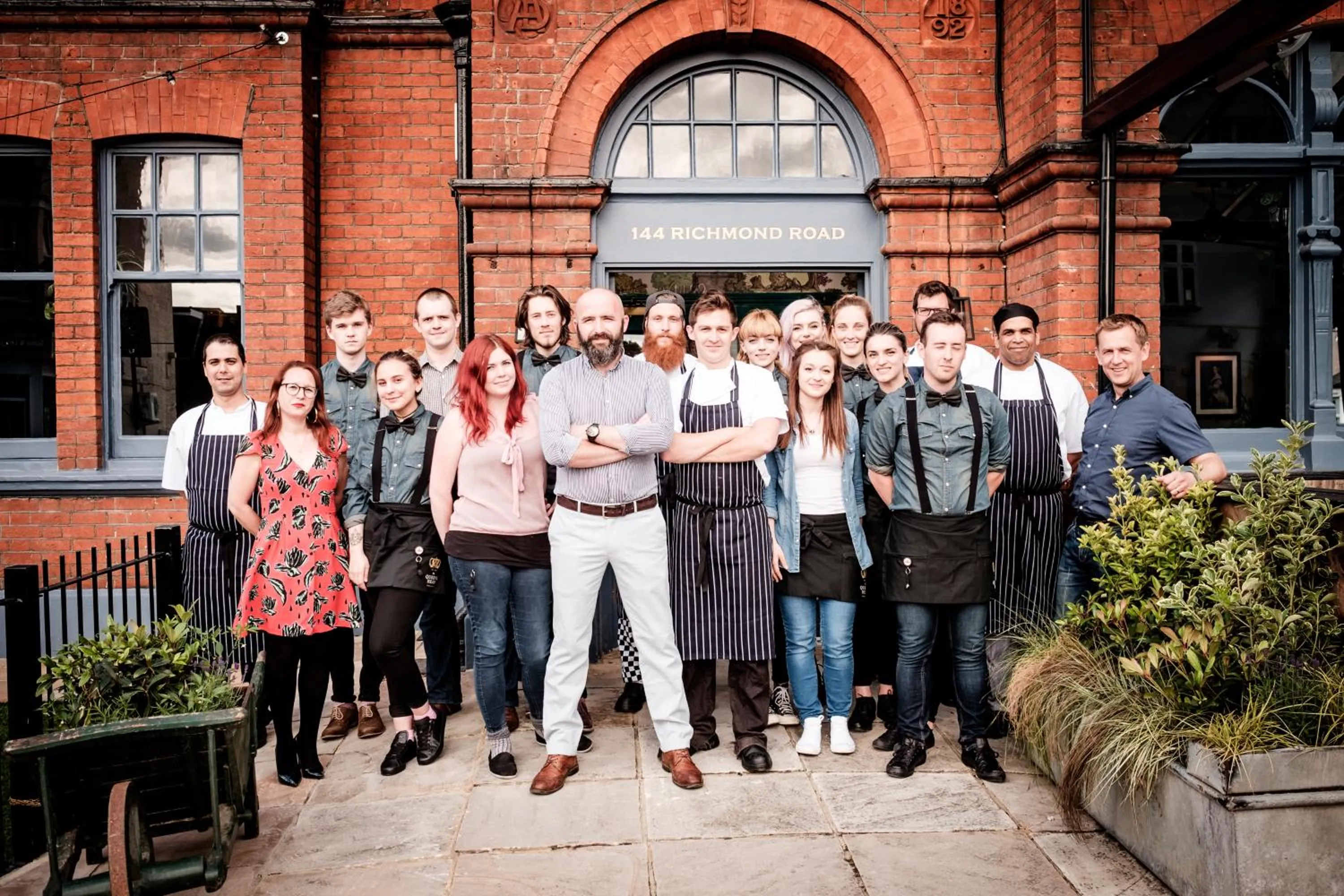 Staff in The Queen's Head