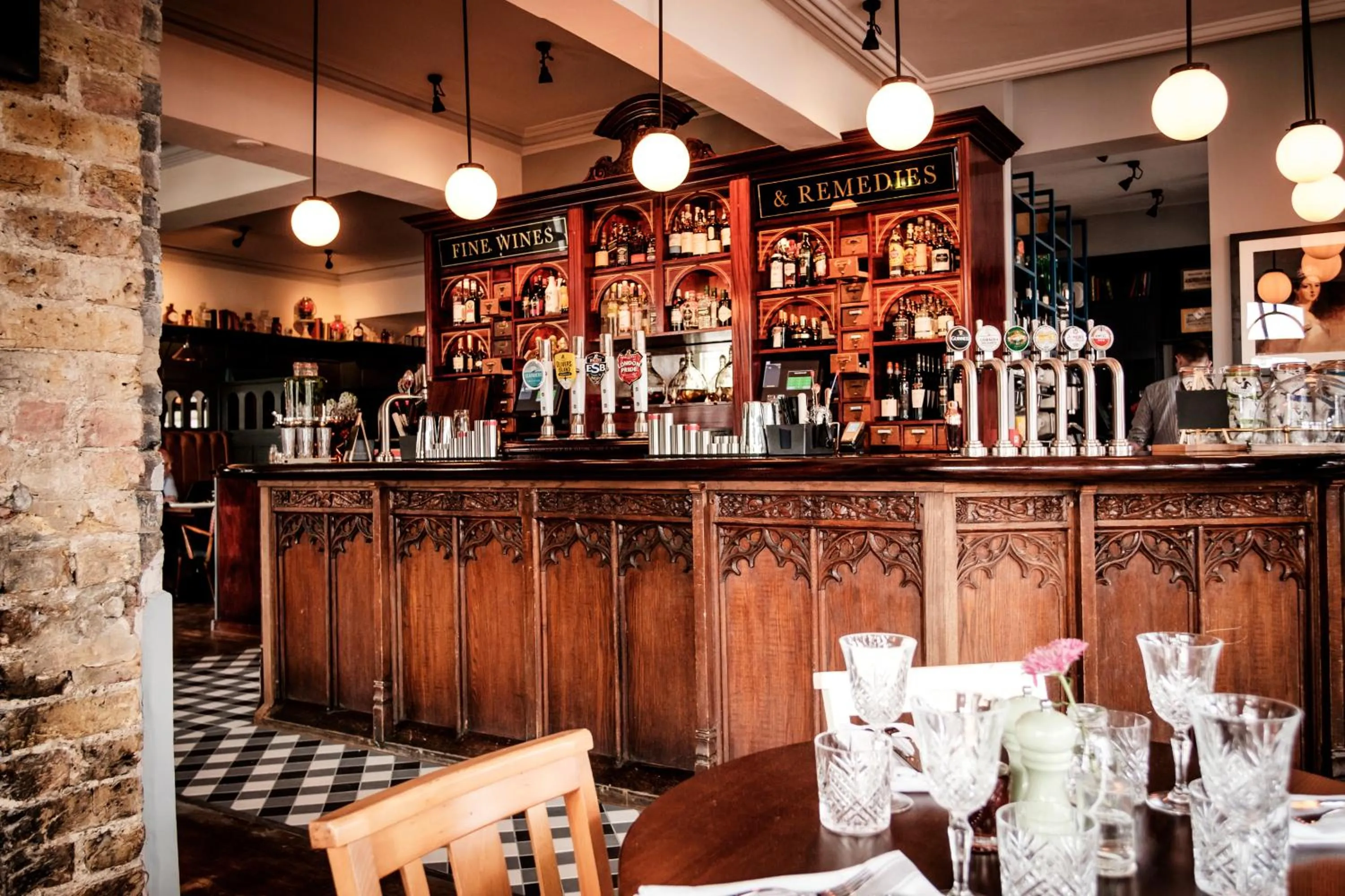 Lounge or bar in The Queen's Head