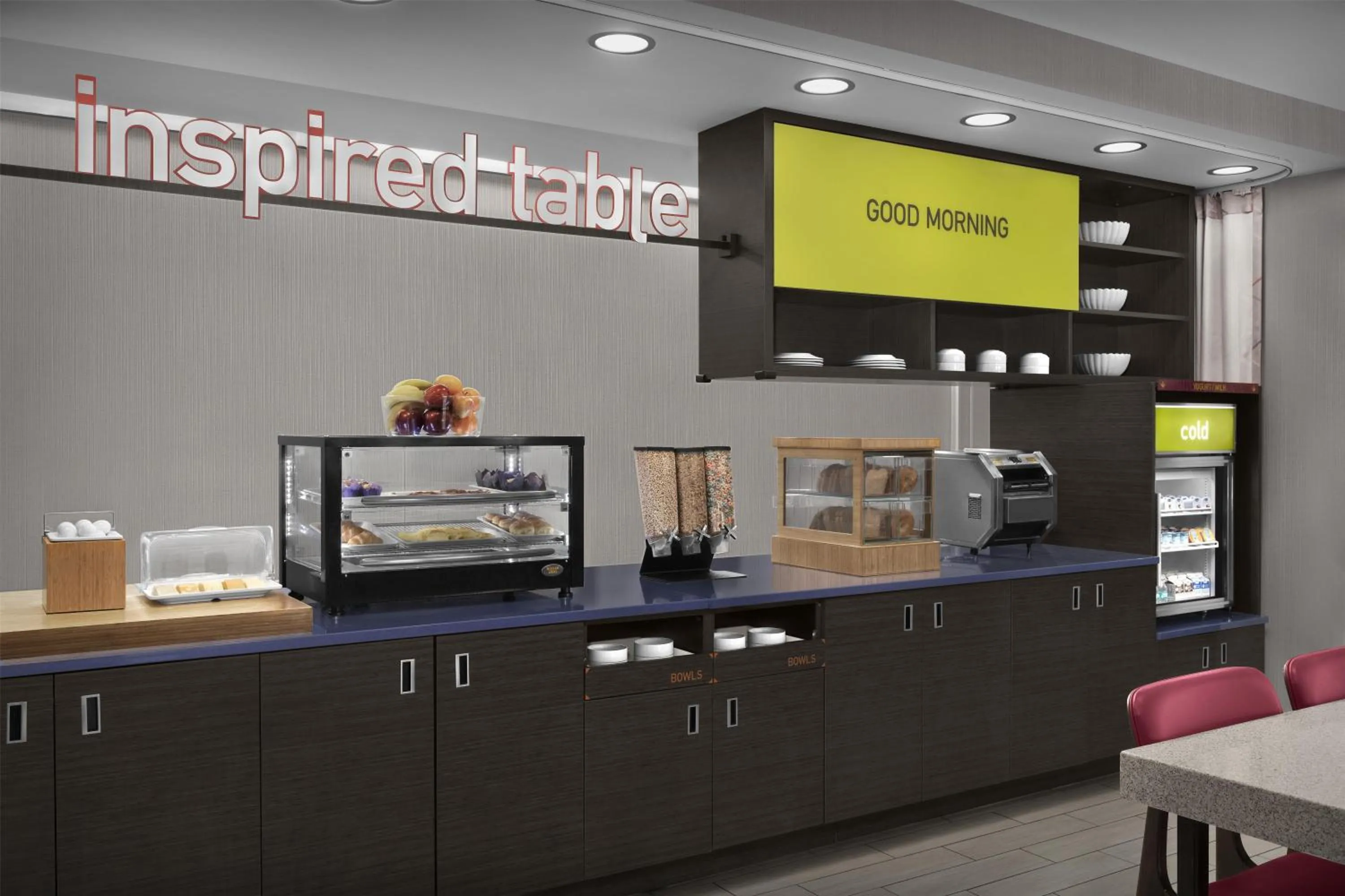 Breakfast in Home2 Suites by Hilton Arundel Mills BWI Airport