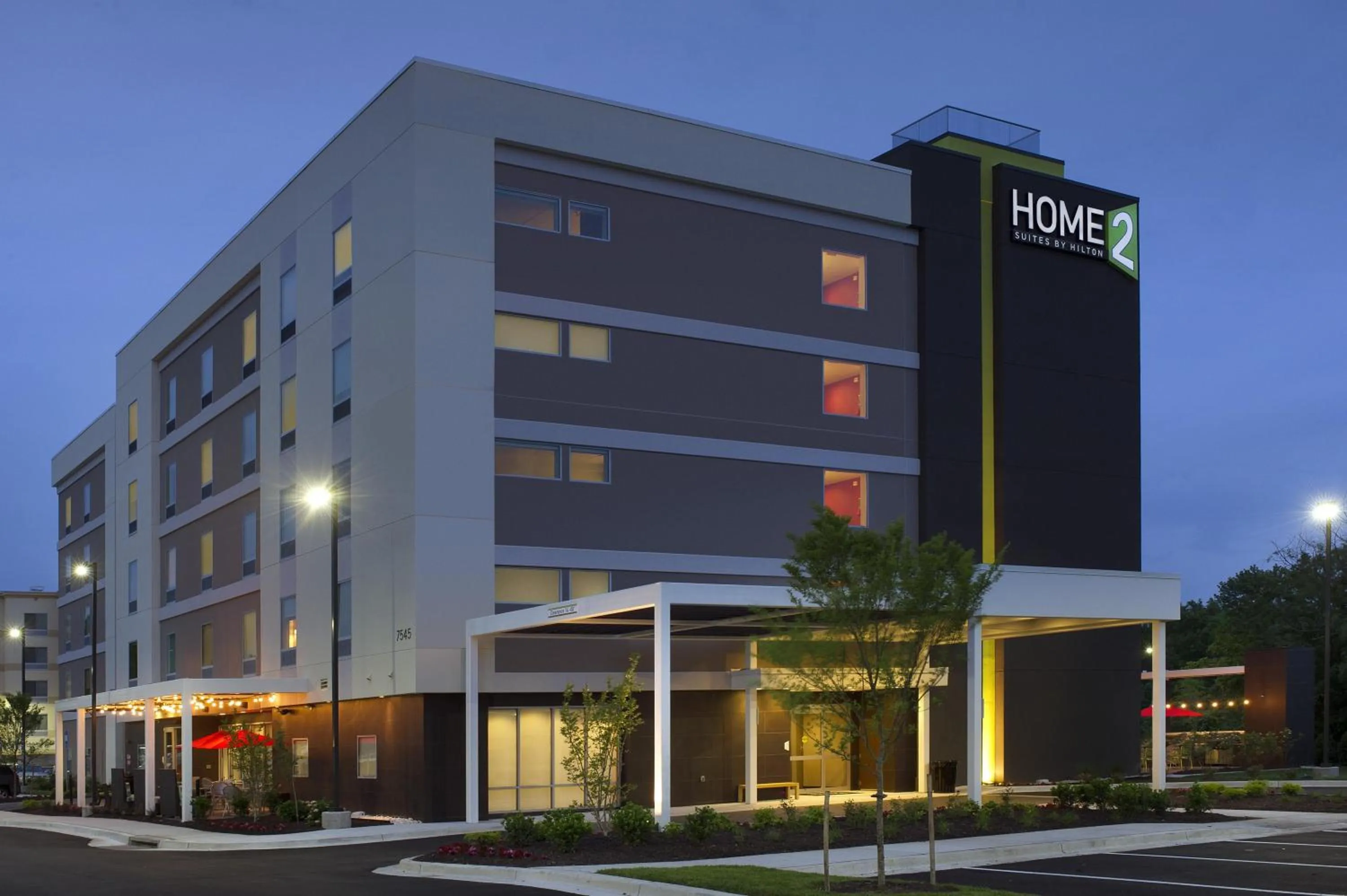 Property building in Home2 Suites by Hilton Arundel Mills BWI Airport