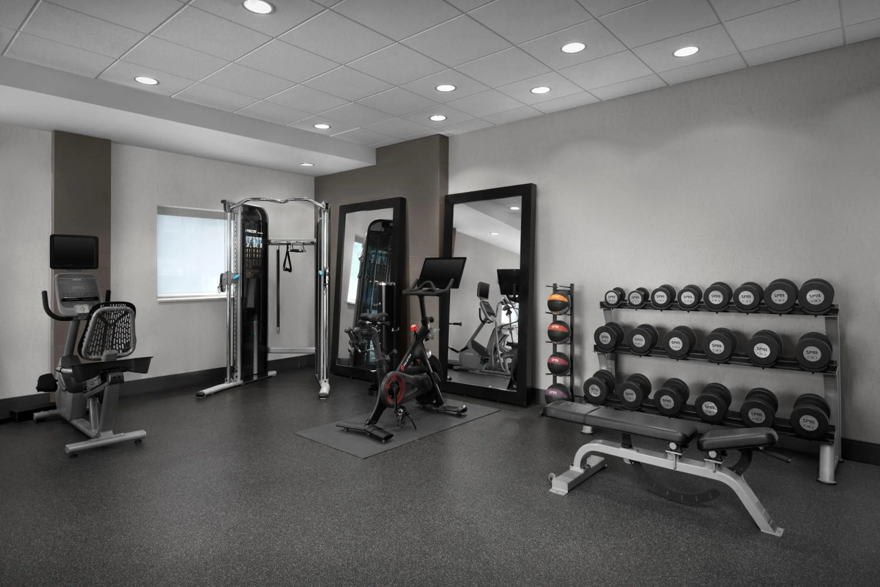Fitness centre/facilities in Home2 Suites by Hilton Arundel Mills BWI Airport
