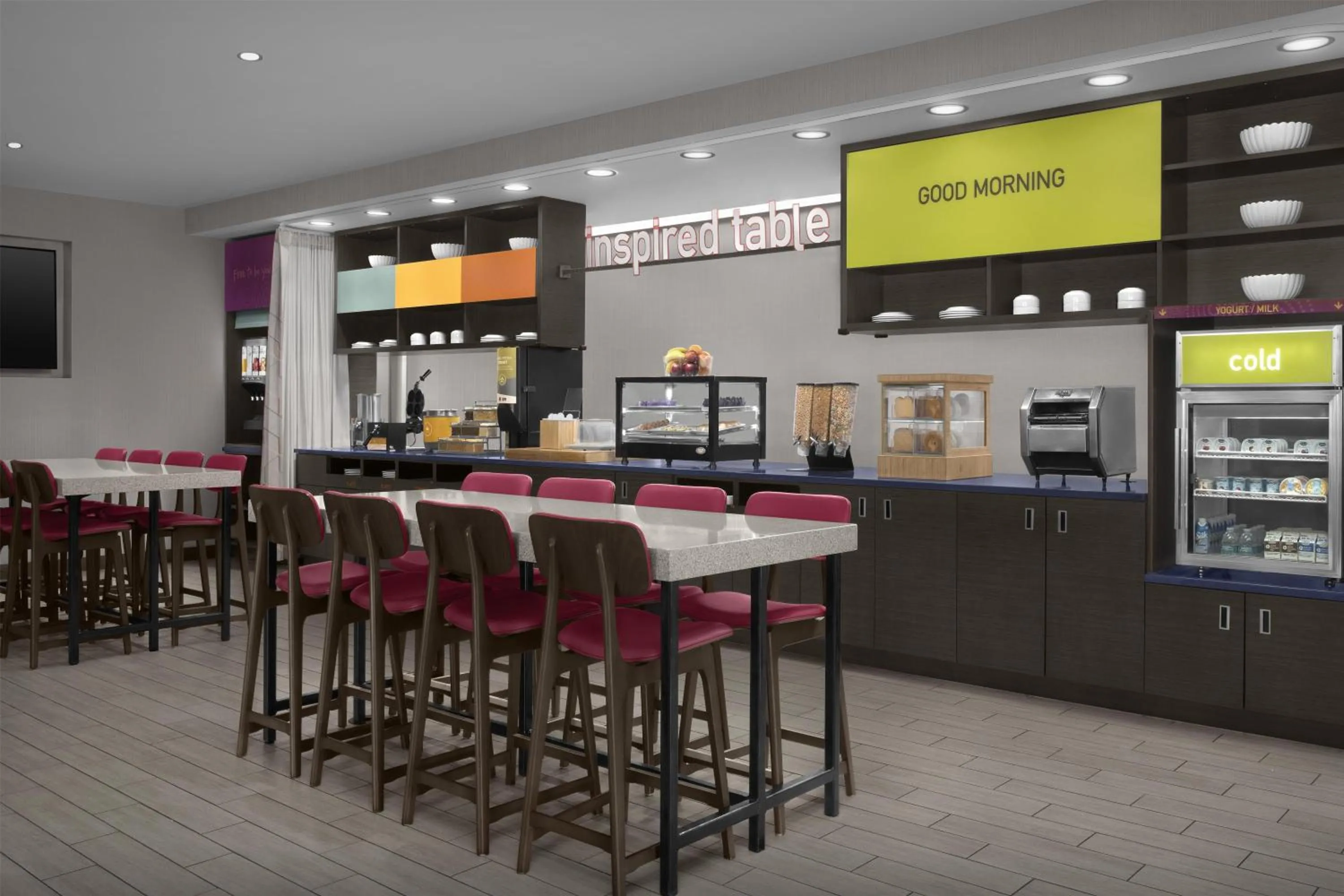 Breakfast in Home2 Suites by Hilton Arundel Mills BWI Airport
