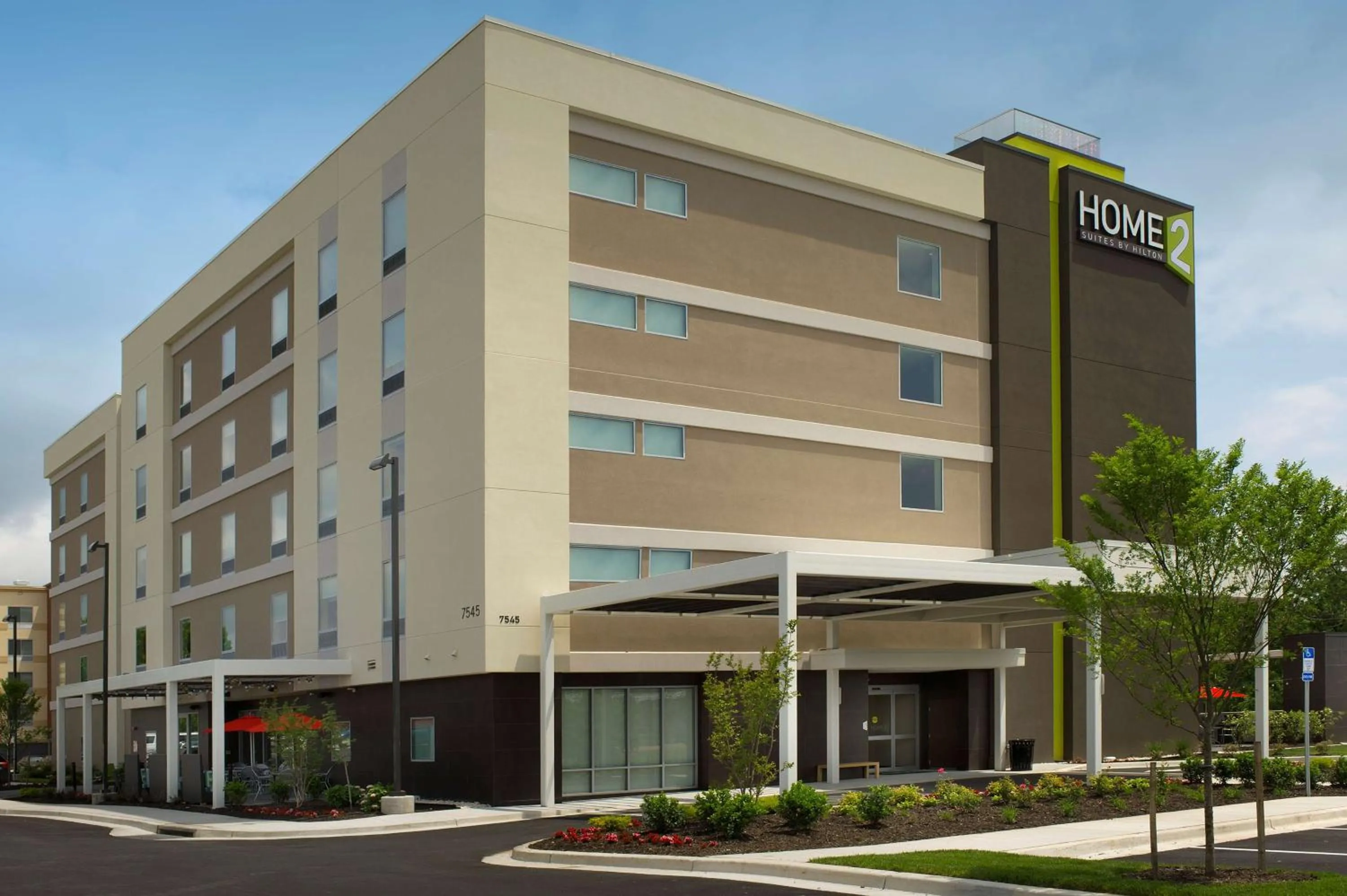 Property building in Home2 Suites by Hilton Arundel Mills BWI Airport