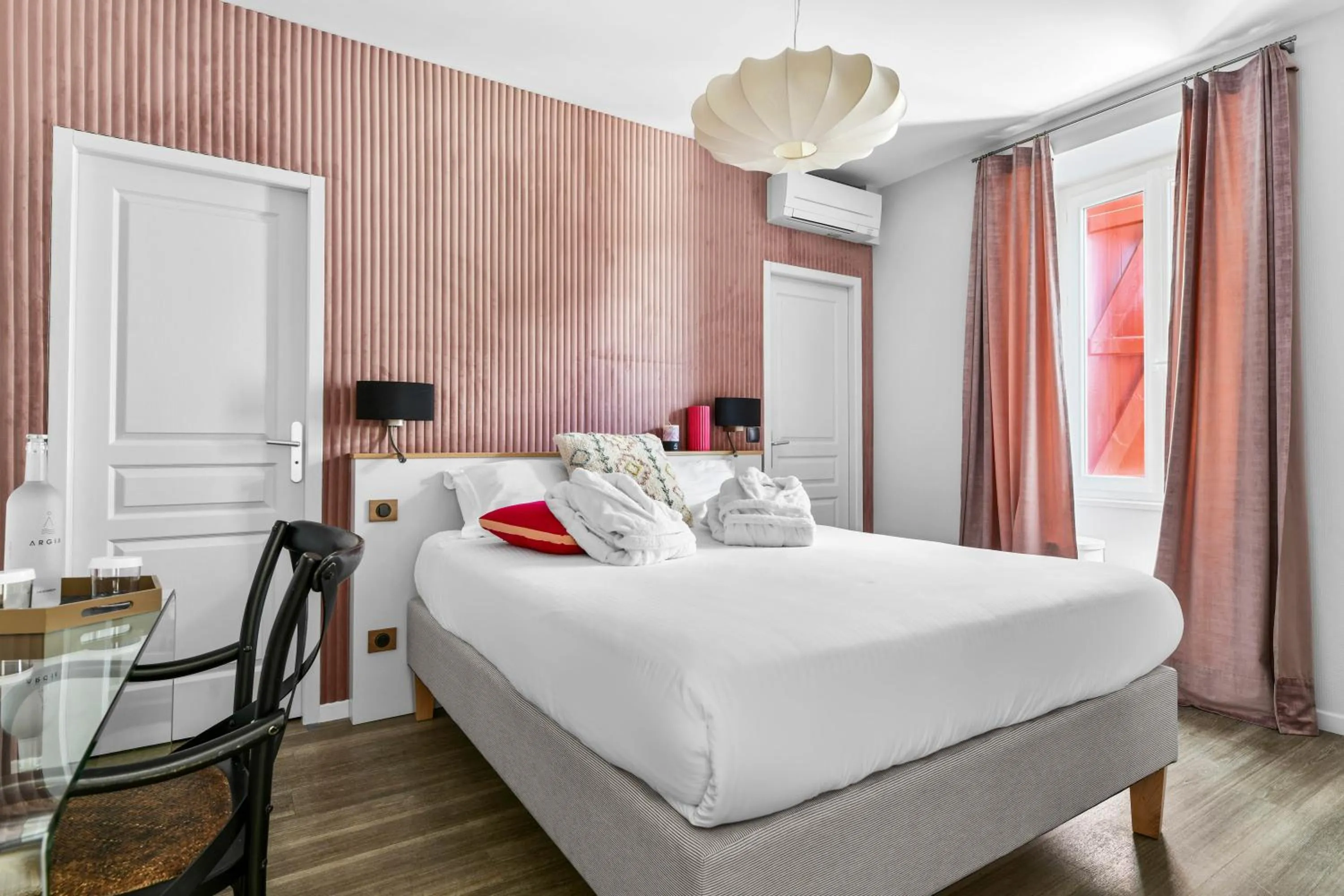 Bed in Hôtel Argia