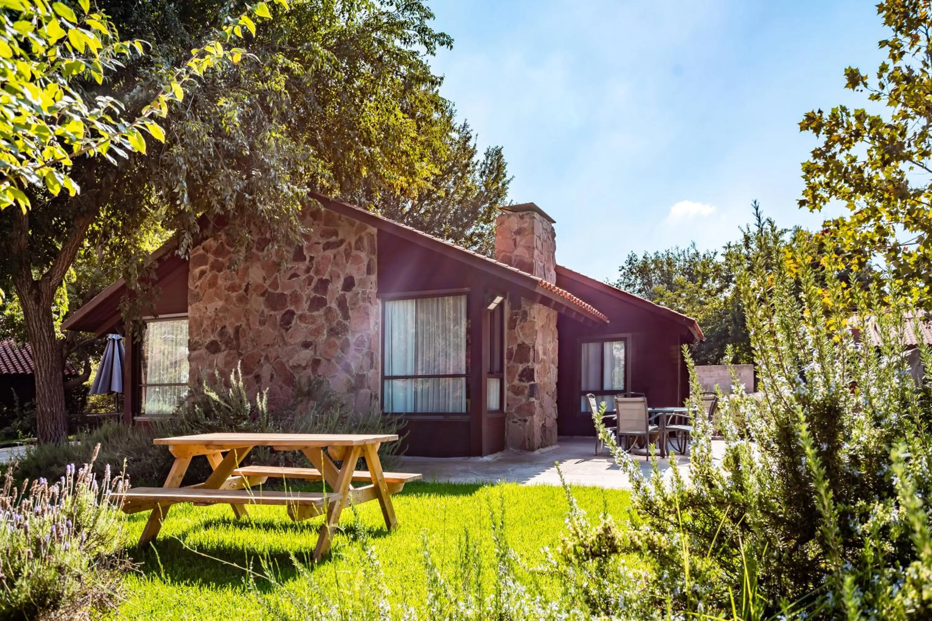 Garden in Merom Golan Resort