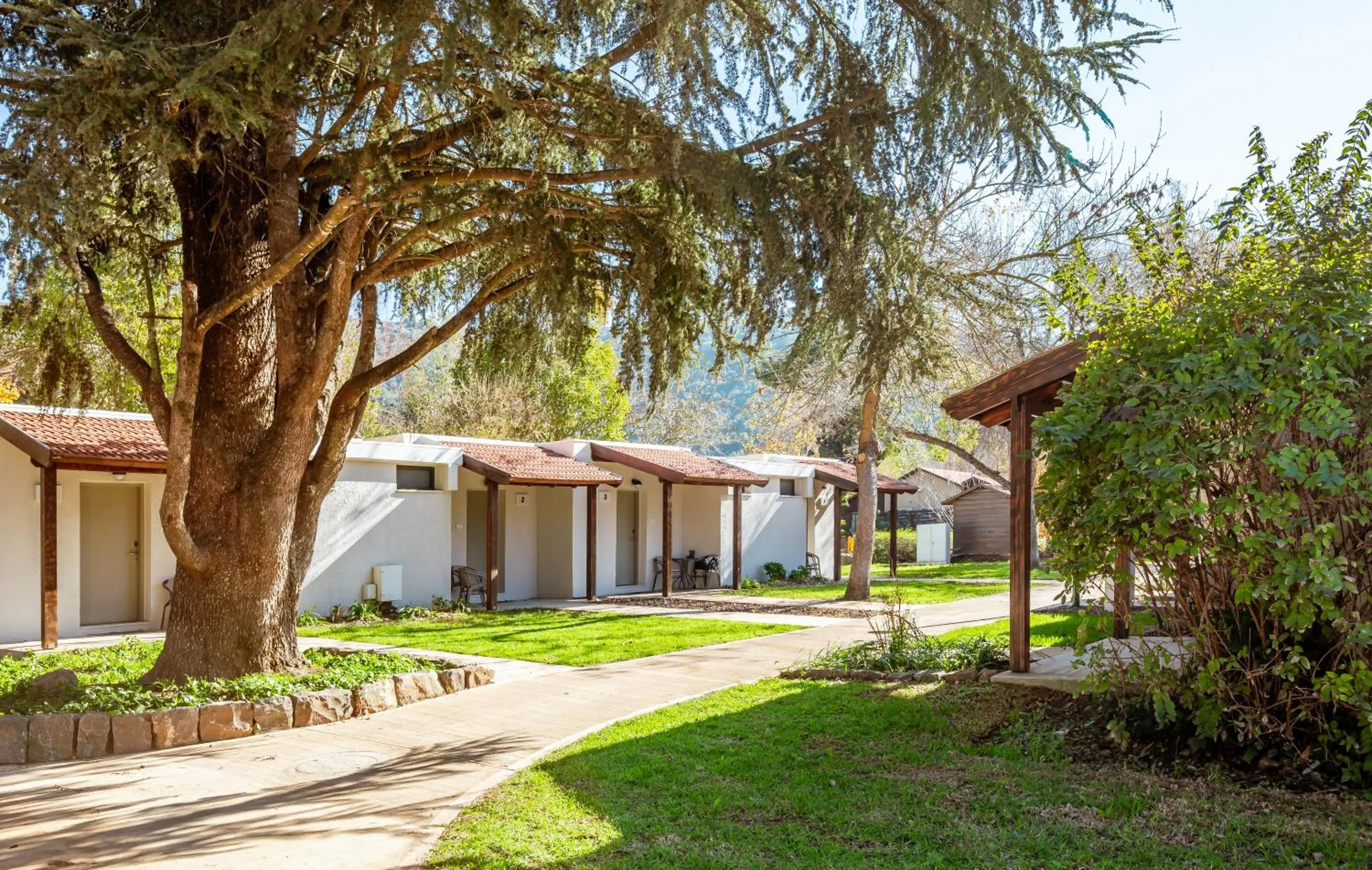 Garden in Merom Golan Resort