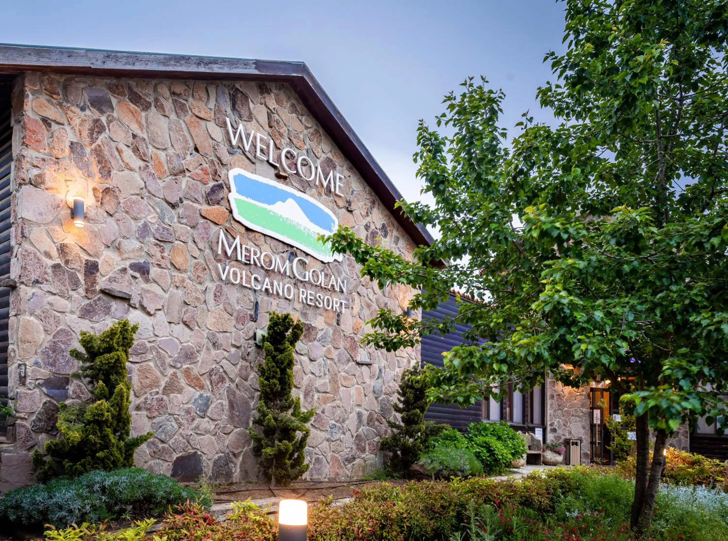 Property building in Merom Golan Resort