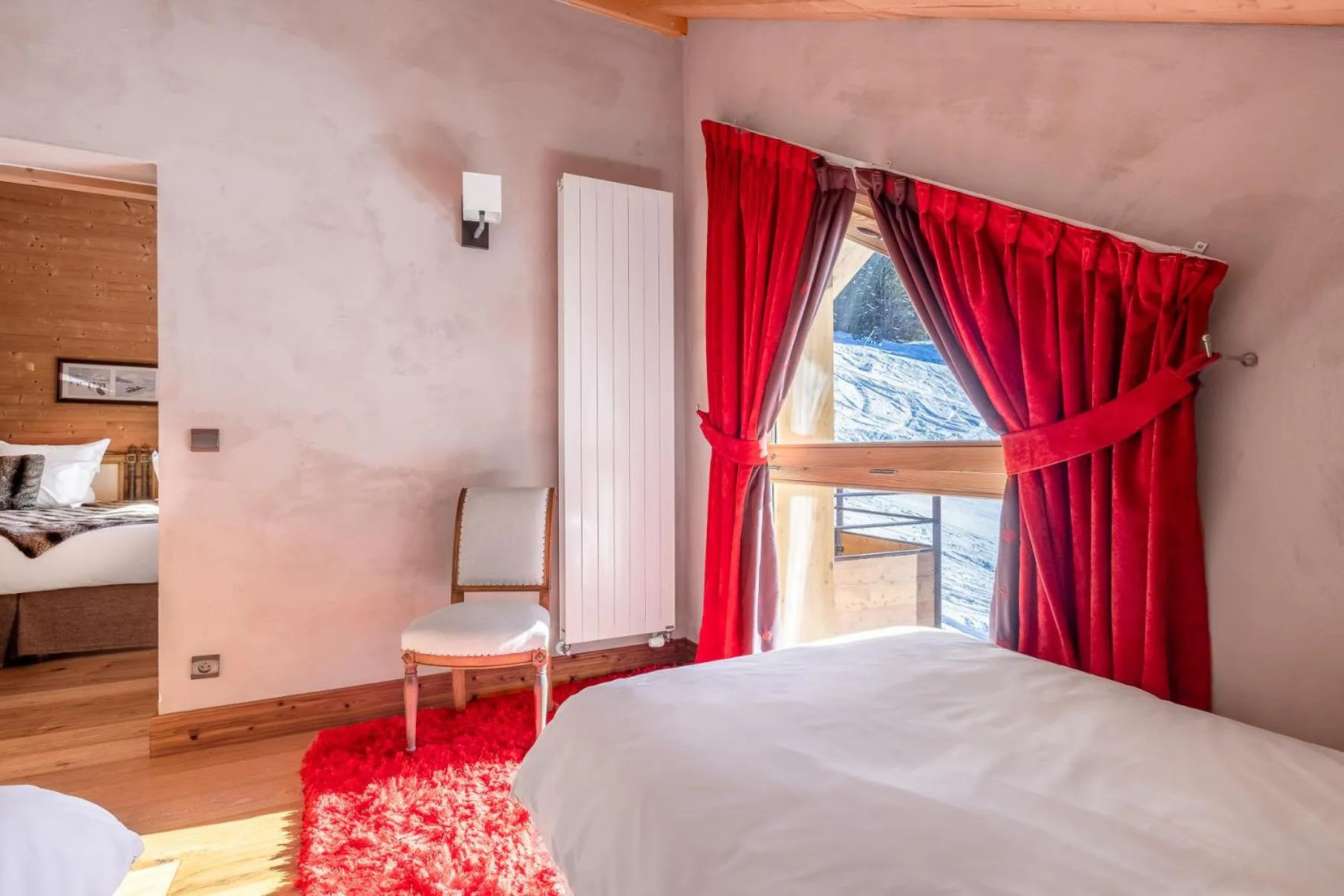 Bed in Hôtel l'Hélios