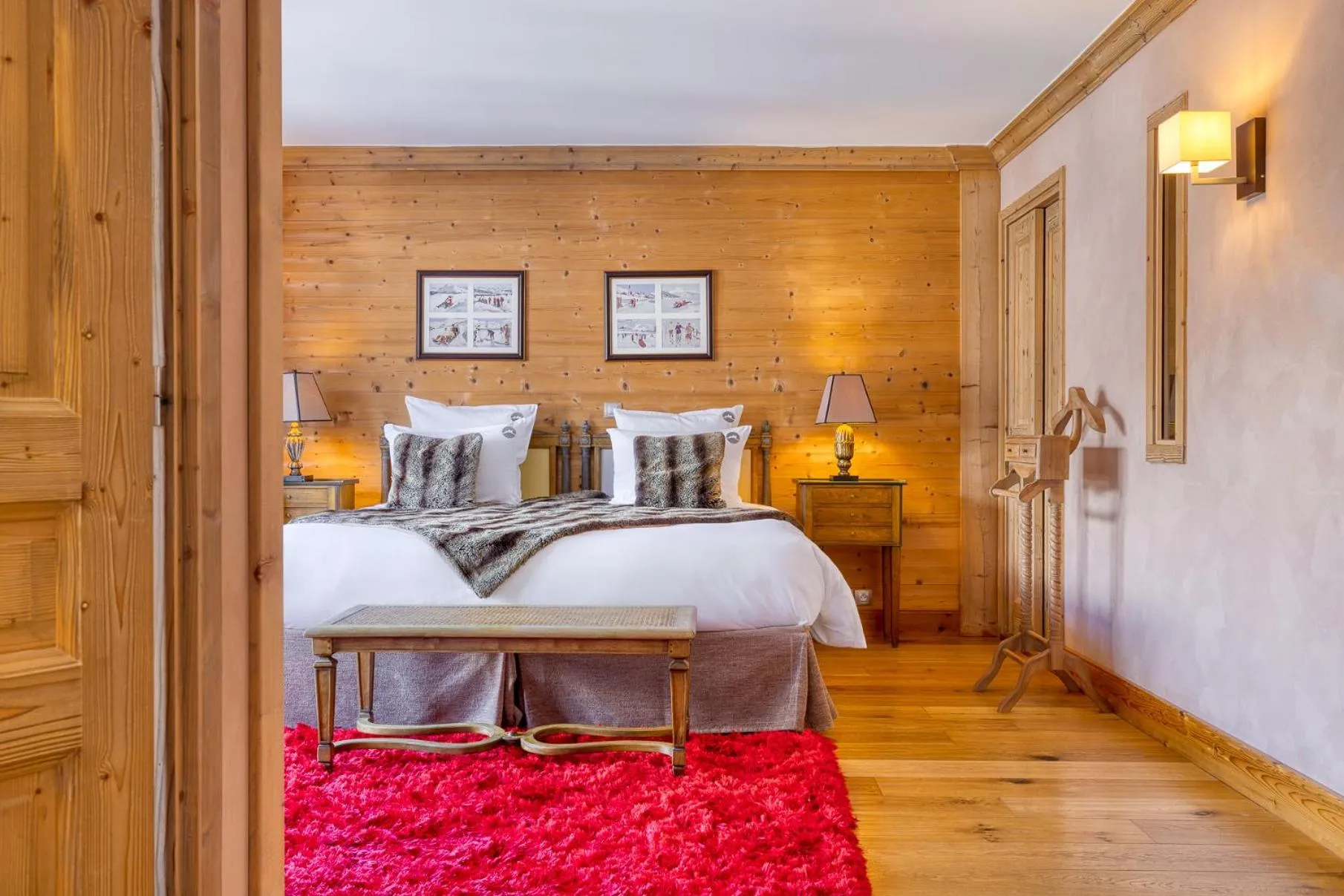 Bed in Hôtel l'Hélios