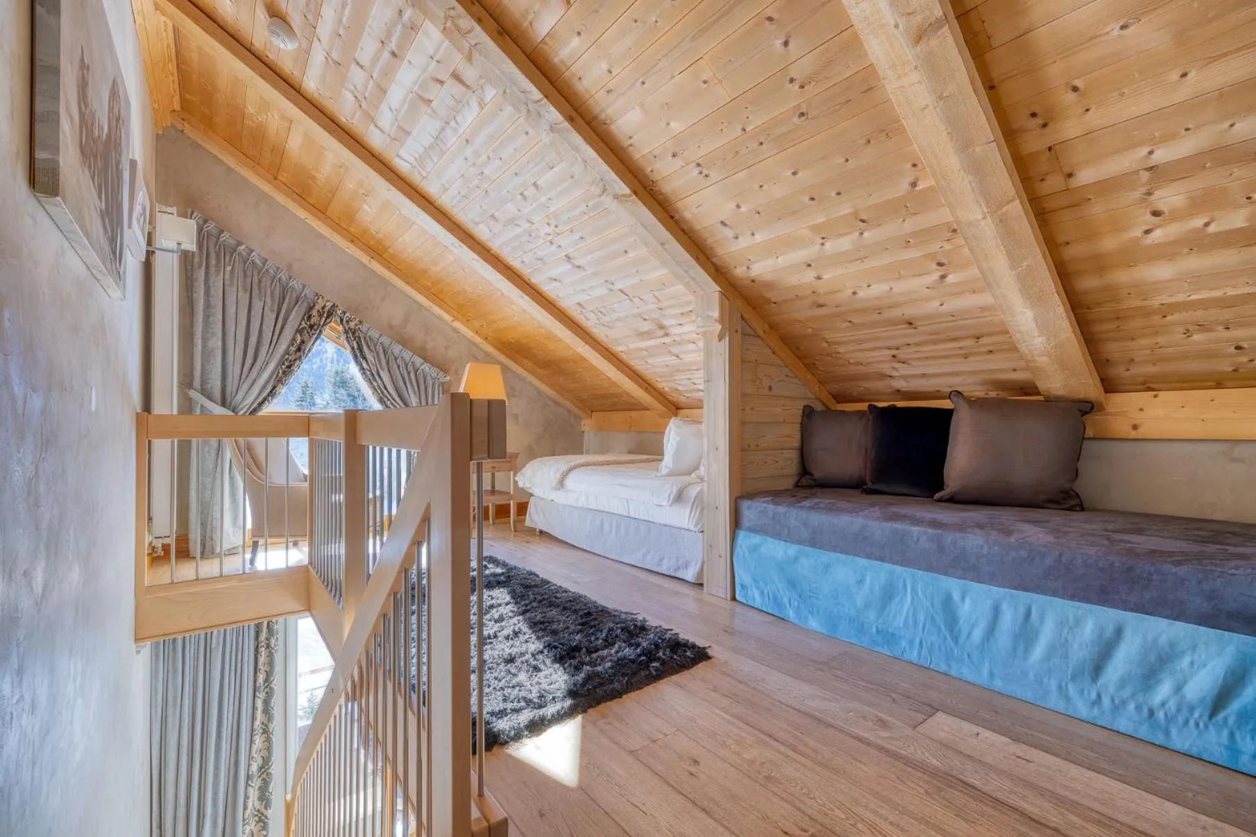 Bed in Hôtel l'Hélios