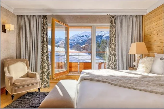 Bed in Hôtel l'Hélios