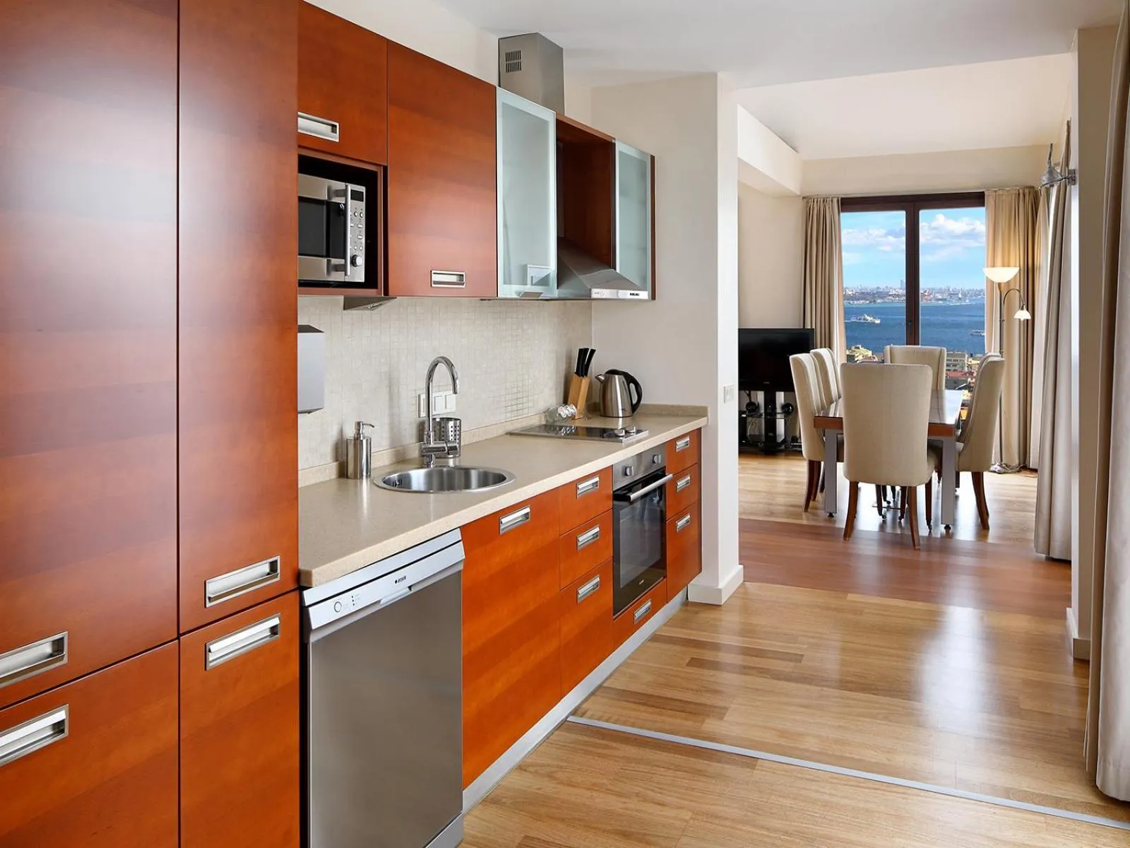 Kitchen or kitchenette in Galateia Residence