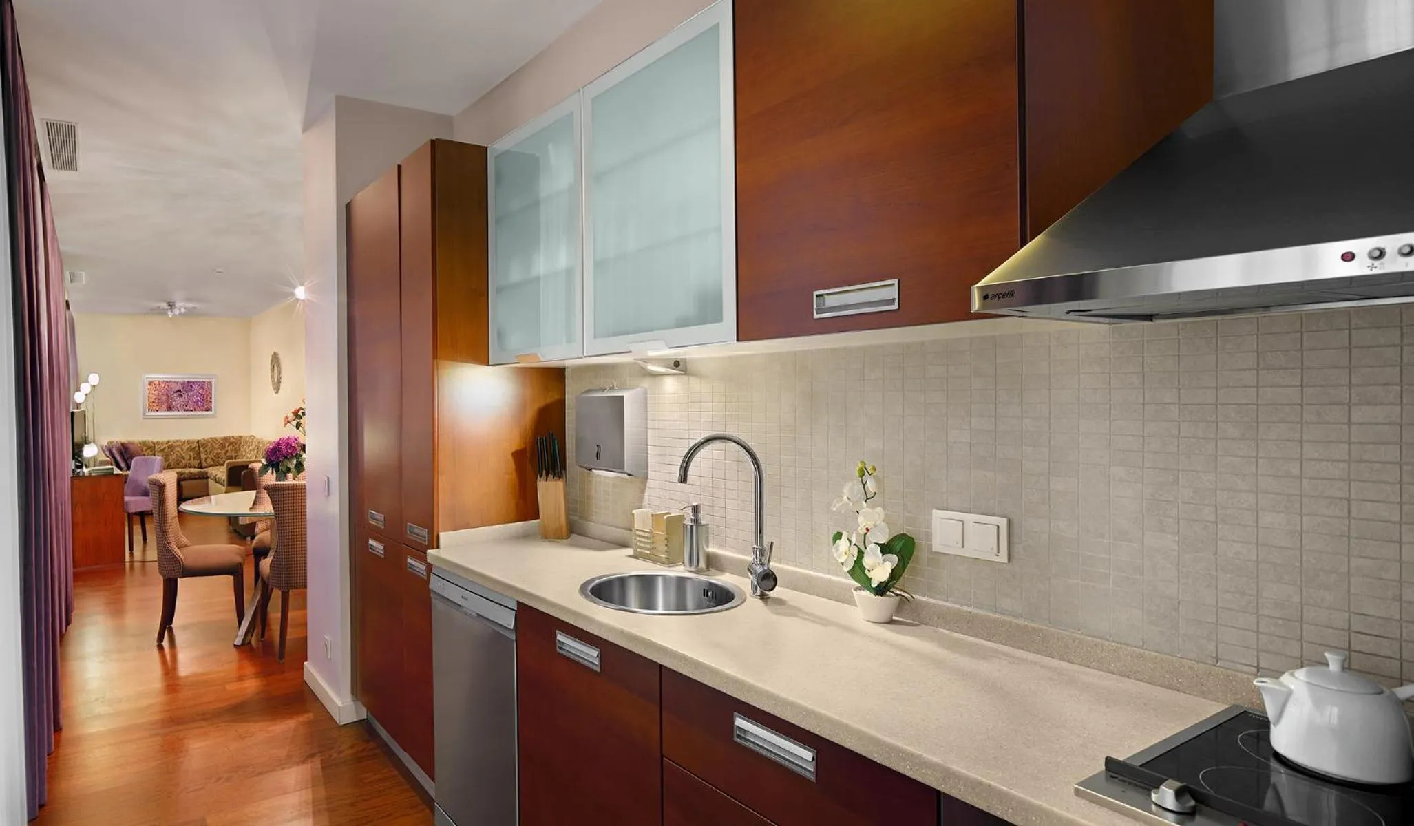Kitchen or kitchenette in Galateia Residence