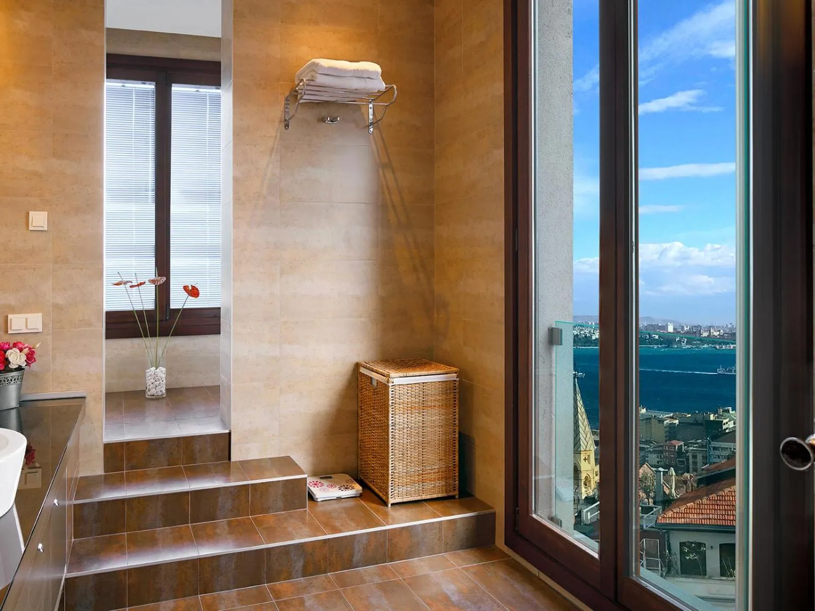 Shower in Galateia Residence