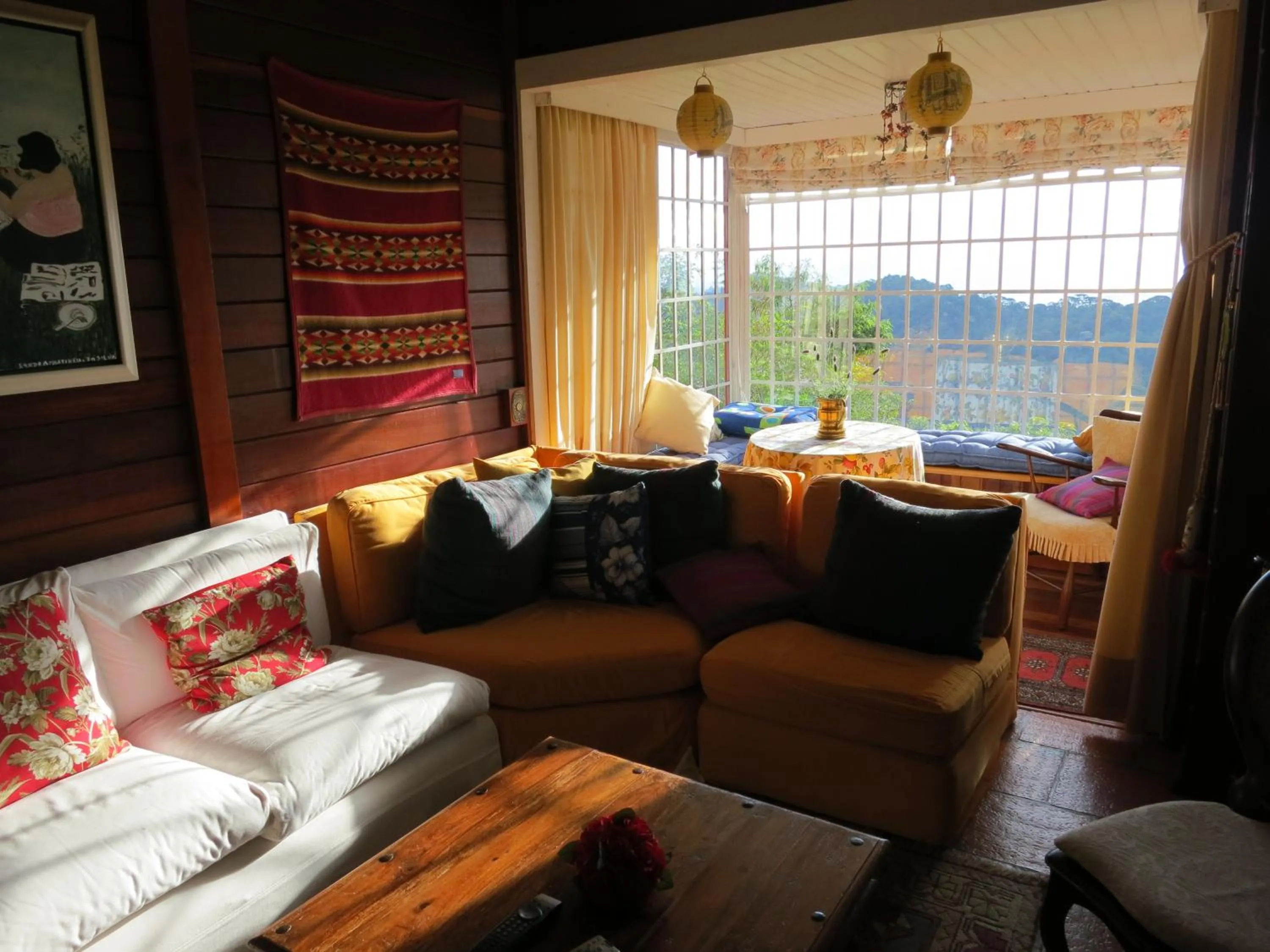 Decorative detail in Sítio Paradiso