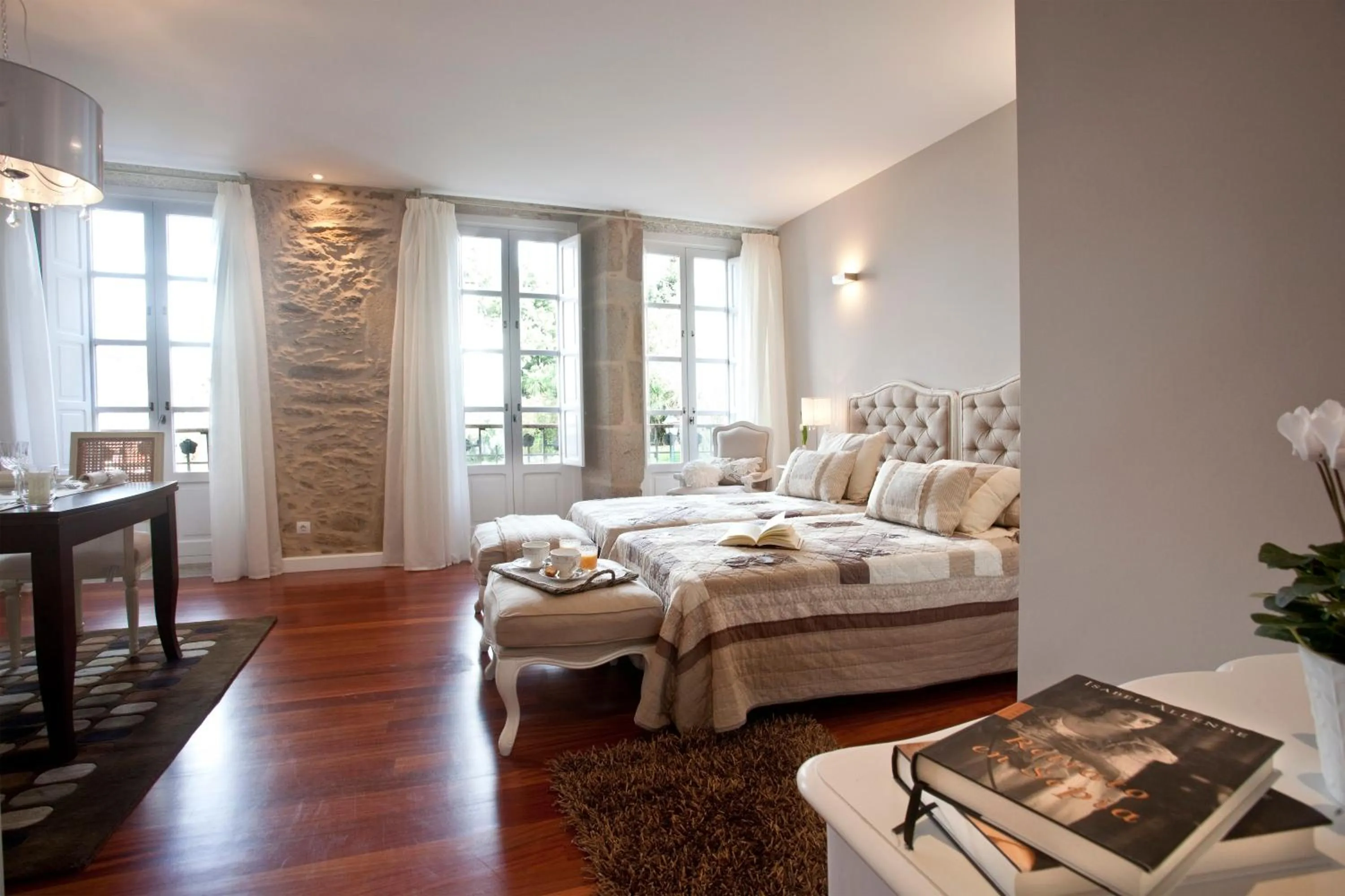 Bedroom, Bed in Inicia Cruceiro do Galo