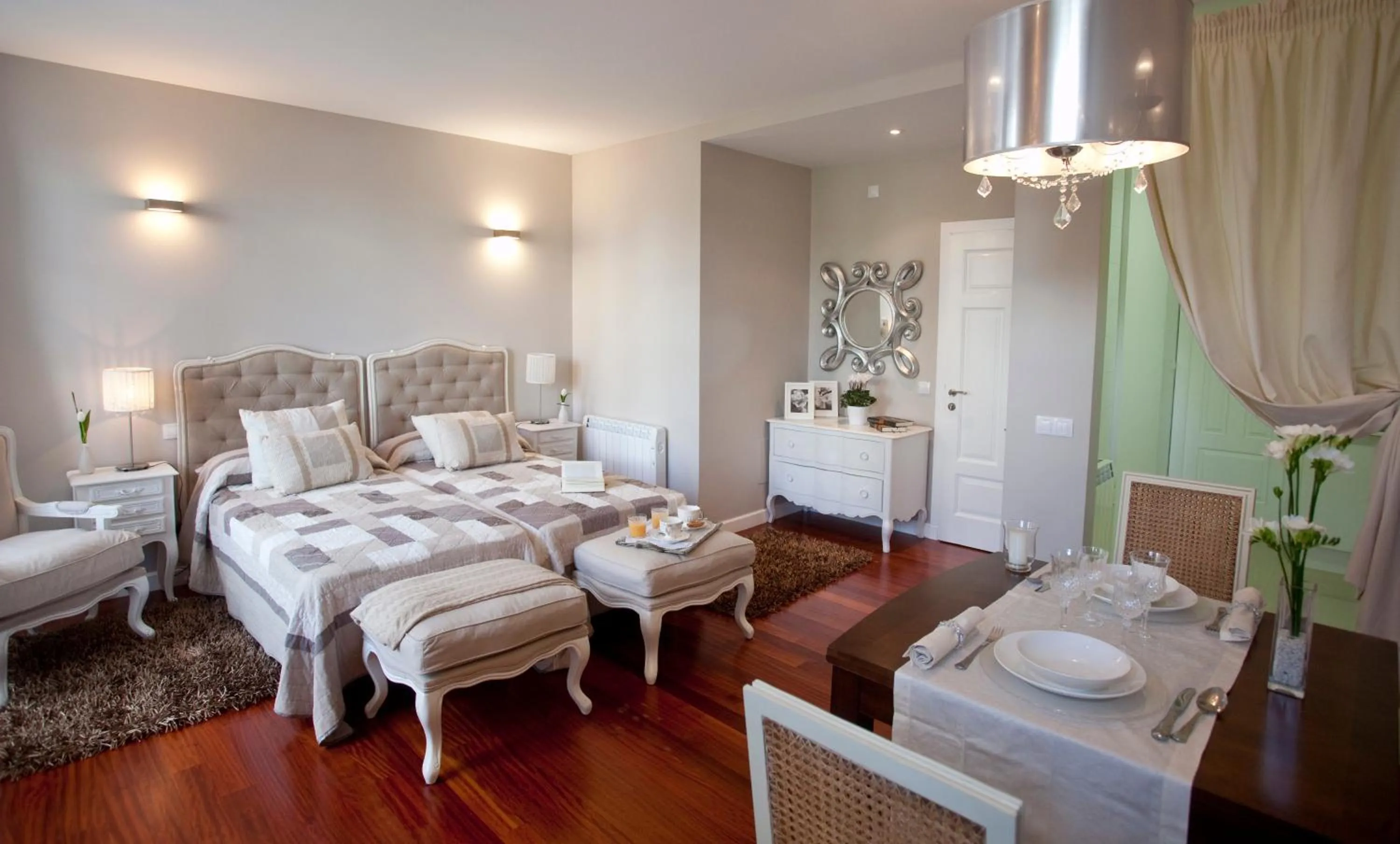 Bedroom, Bed in Inicia Cruceiro do Galo