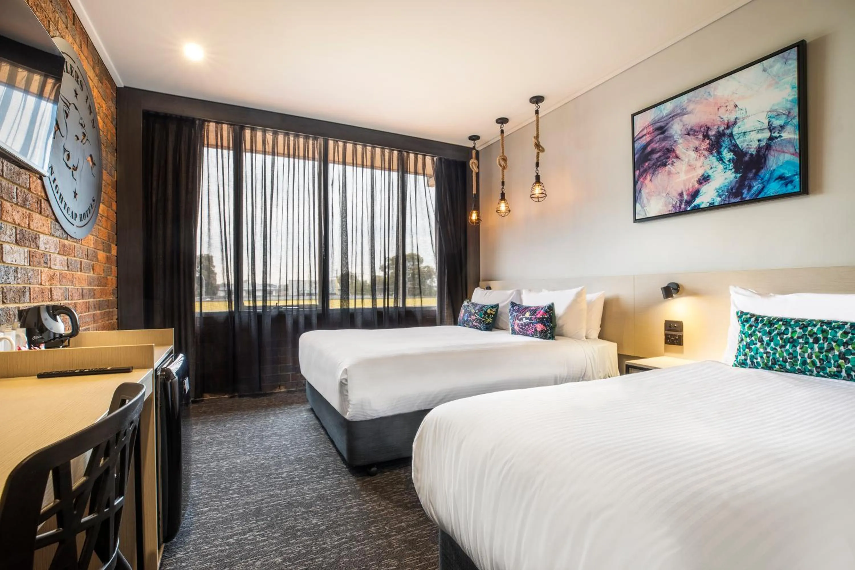 Bed in Nightcap at Millers Inn