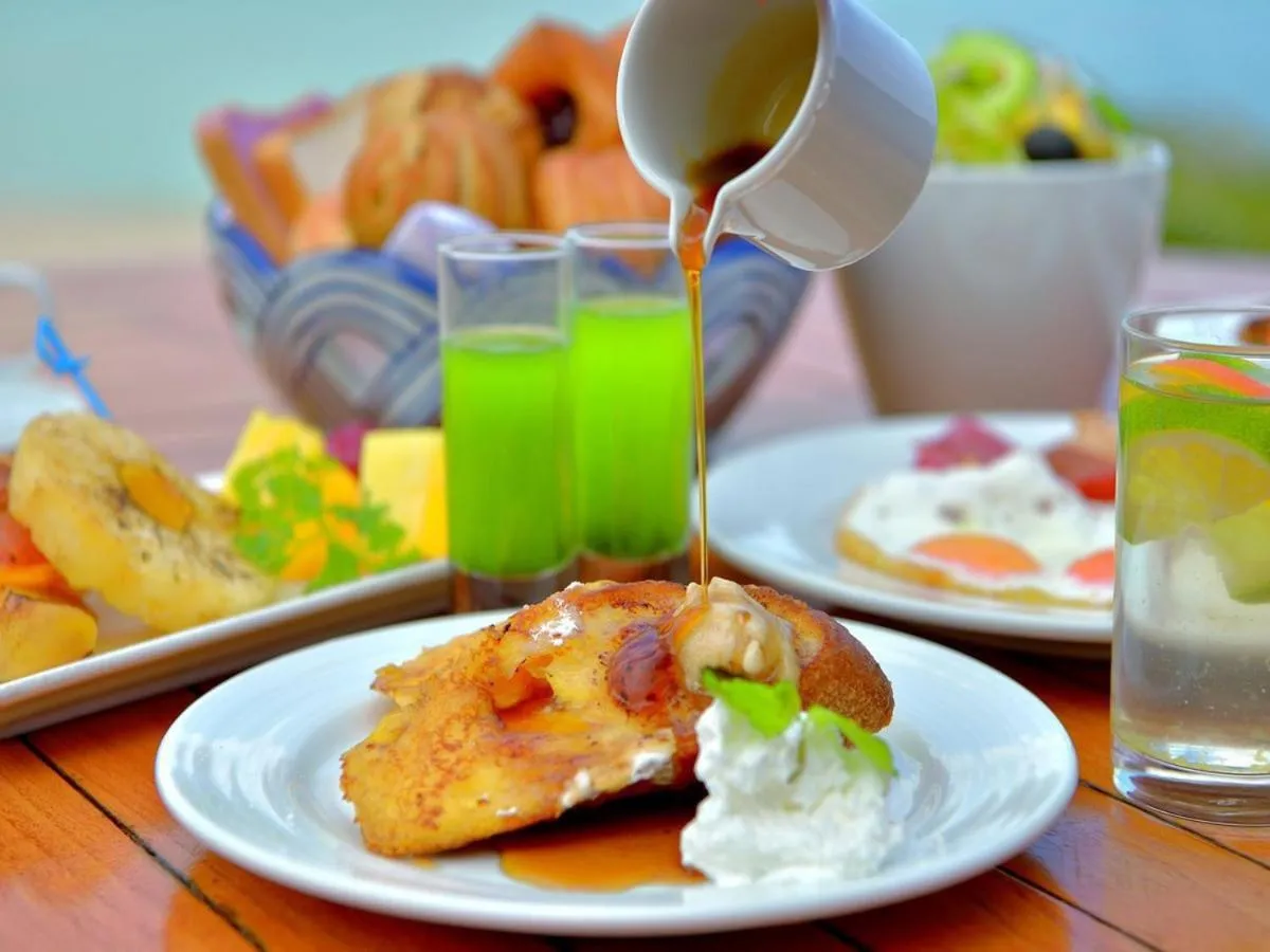 Buffet breakfast in The Busena Terrace