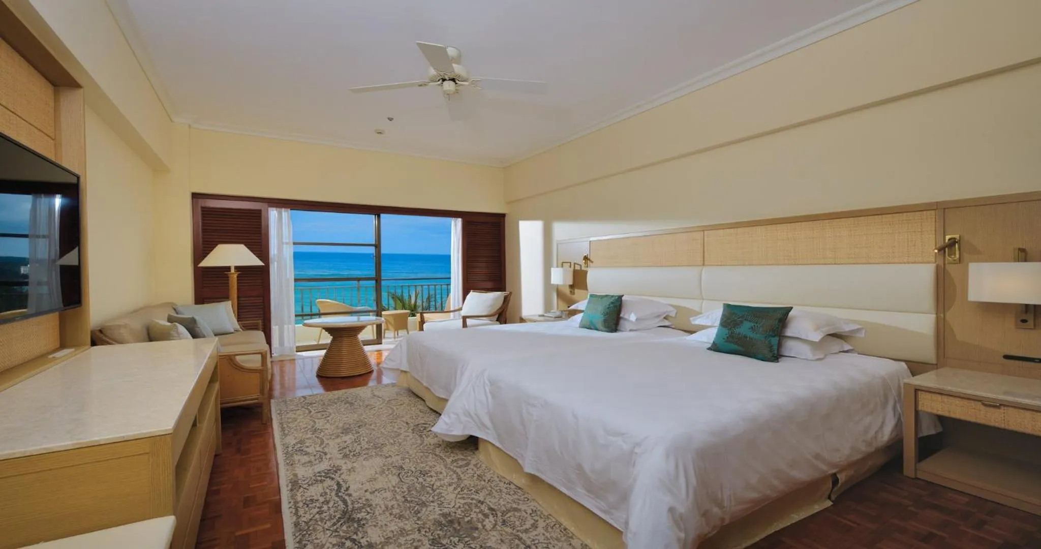 Sea view, Bed in The Busena Terrace