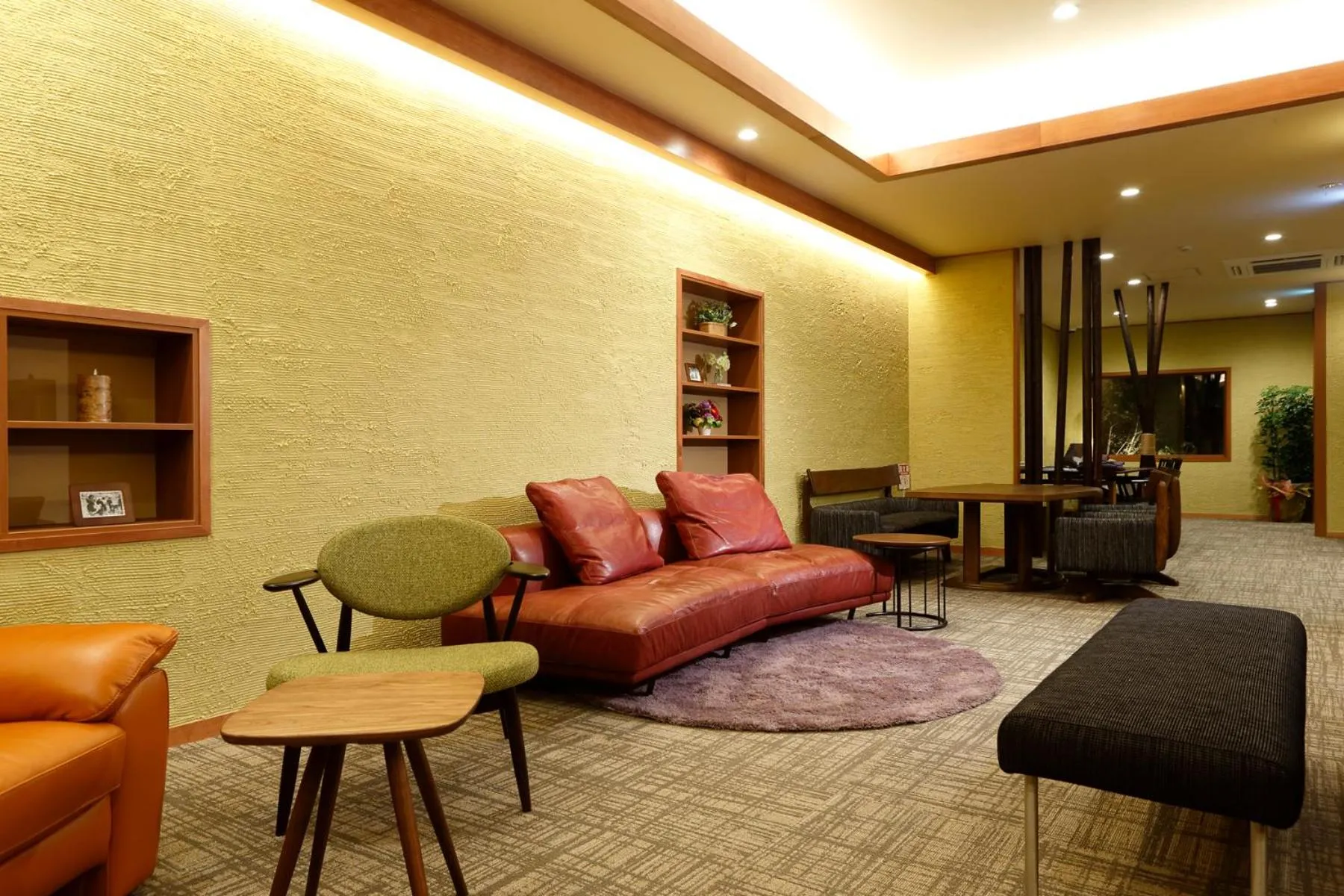 Communal lounge/ TV room in Yunokawa Onsen Emi Hakodateya