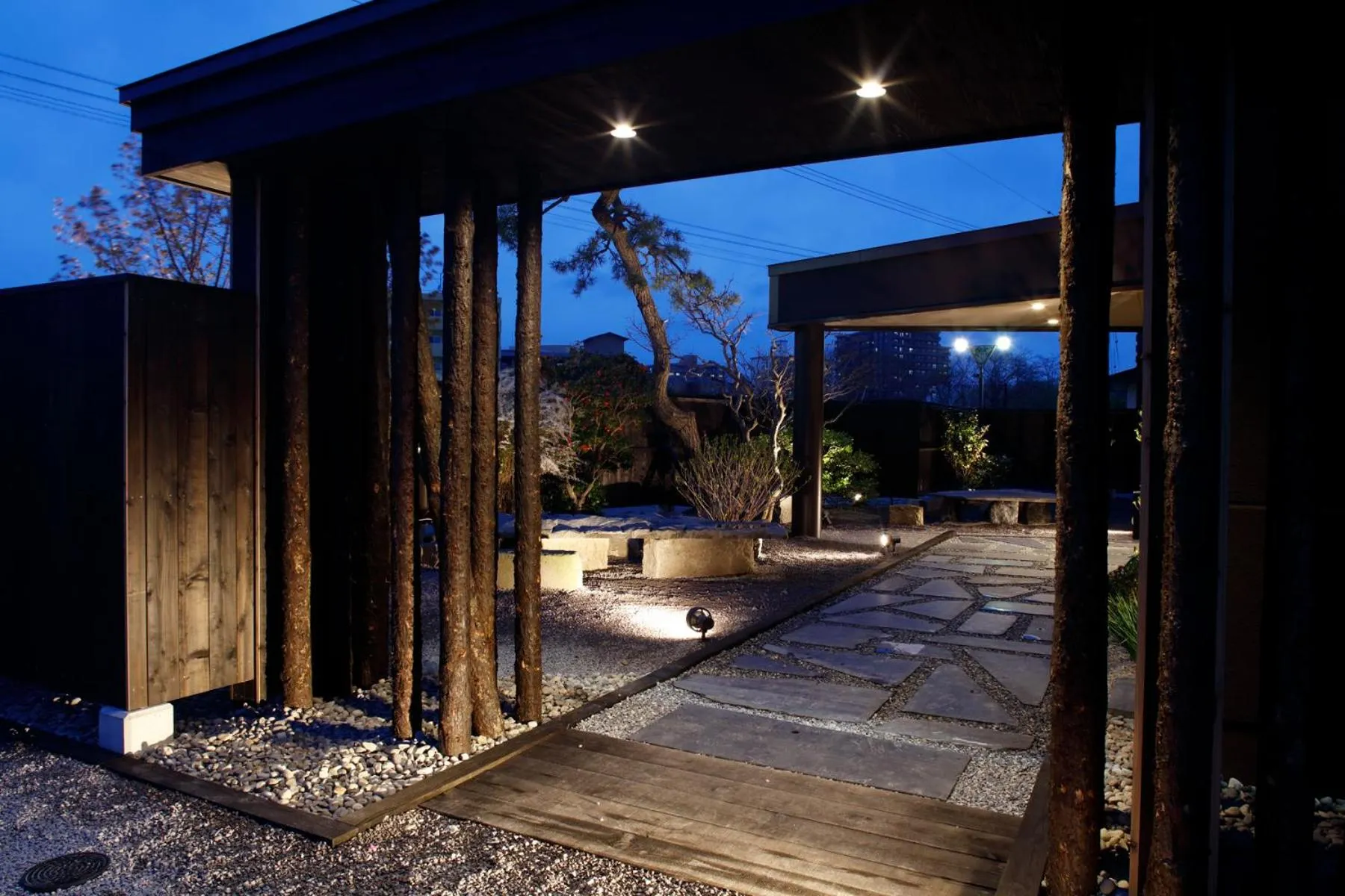 Facade/entrance in Yunokawa Onsen Emi Hakodateya