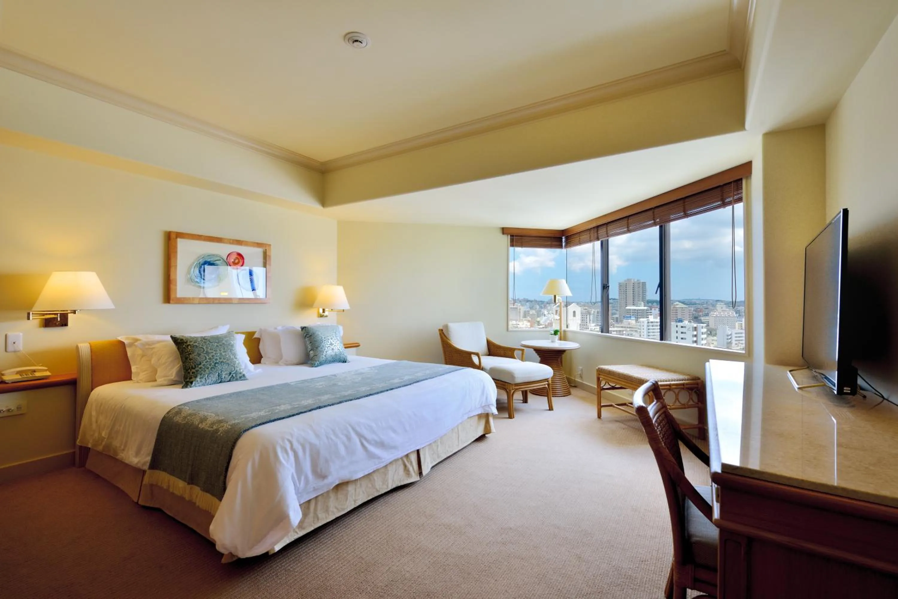 Bed in The Naha Terrace