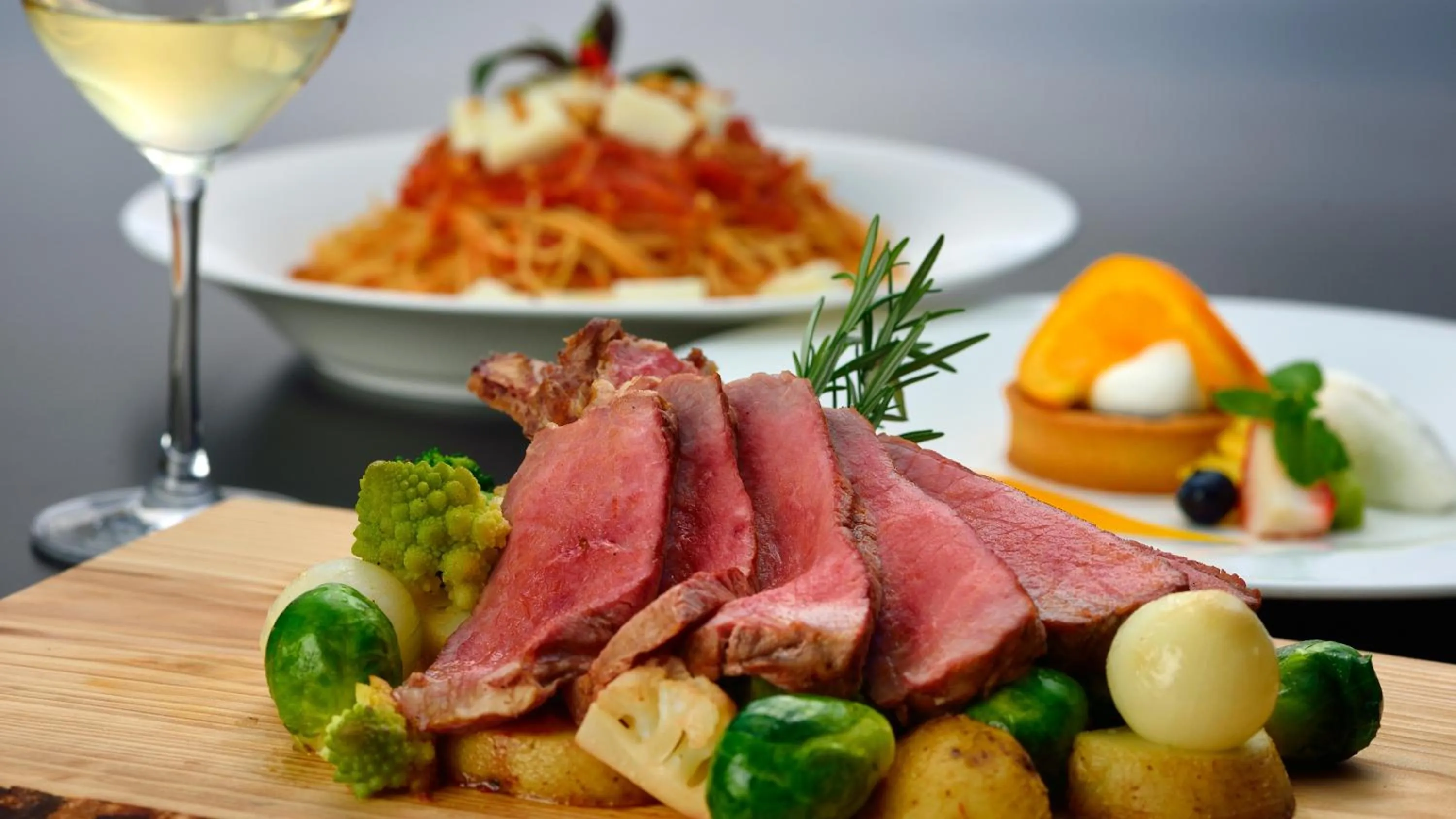 Food close-up in The Uza Terrace Beach Club Villas