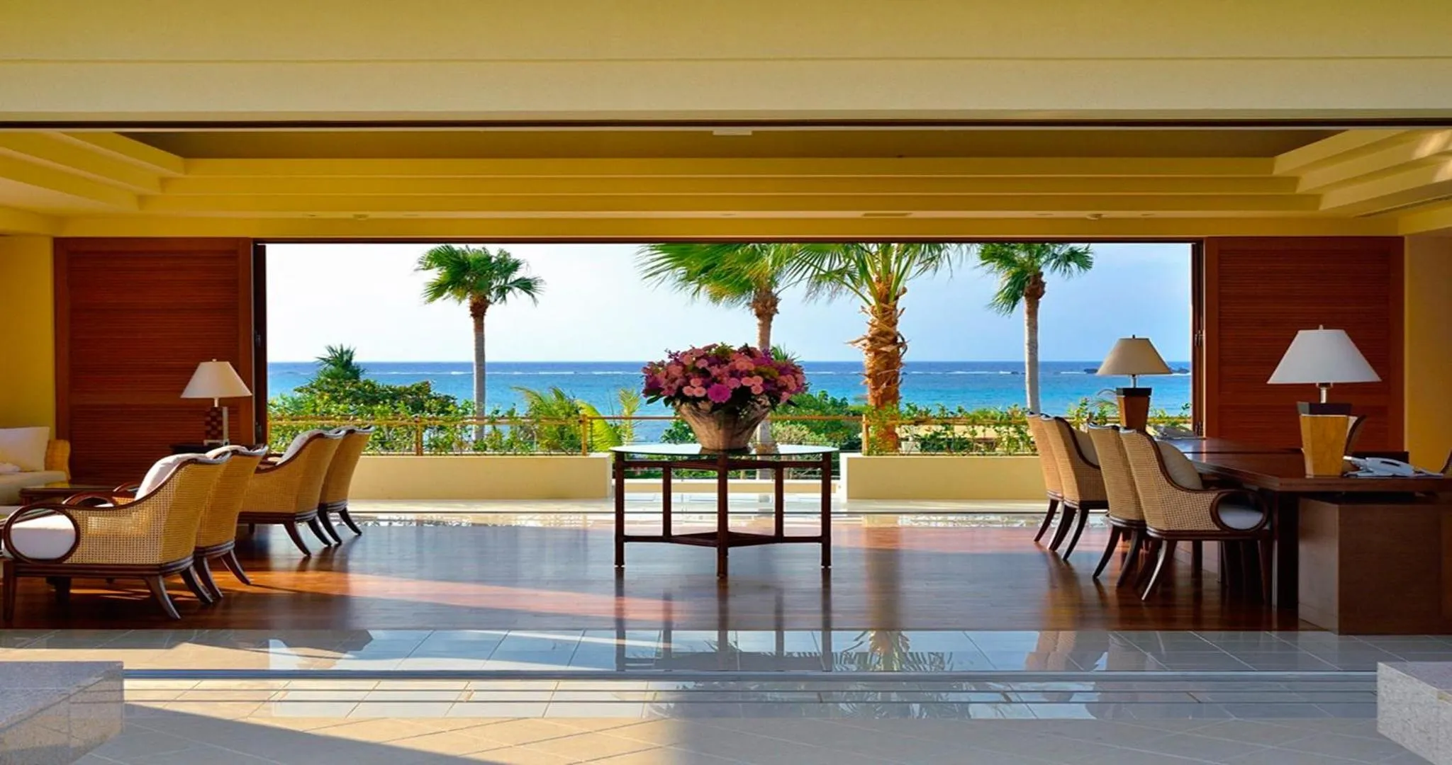 Lobby or reception in The Uza Terrace Beach Club Villas