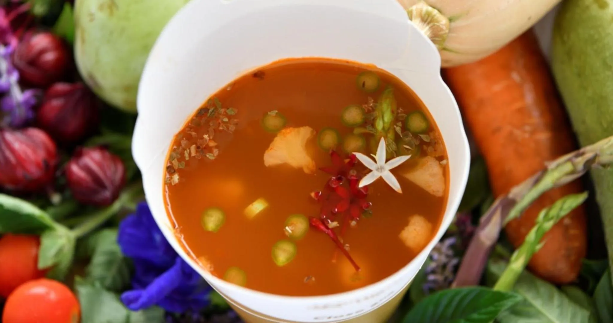 Food in The Uza Terrace Beach Club Villas