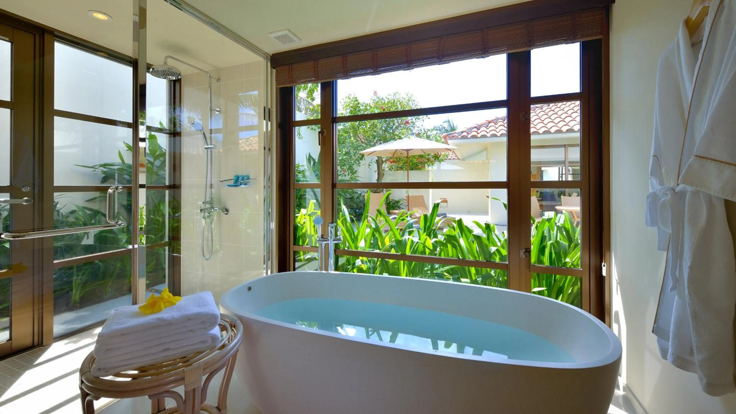 Bathroom in The Uza Terrace Beach Club Villas