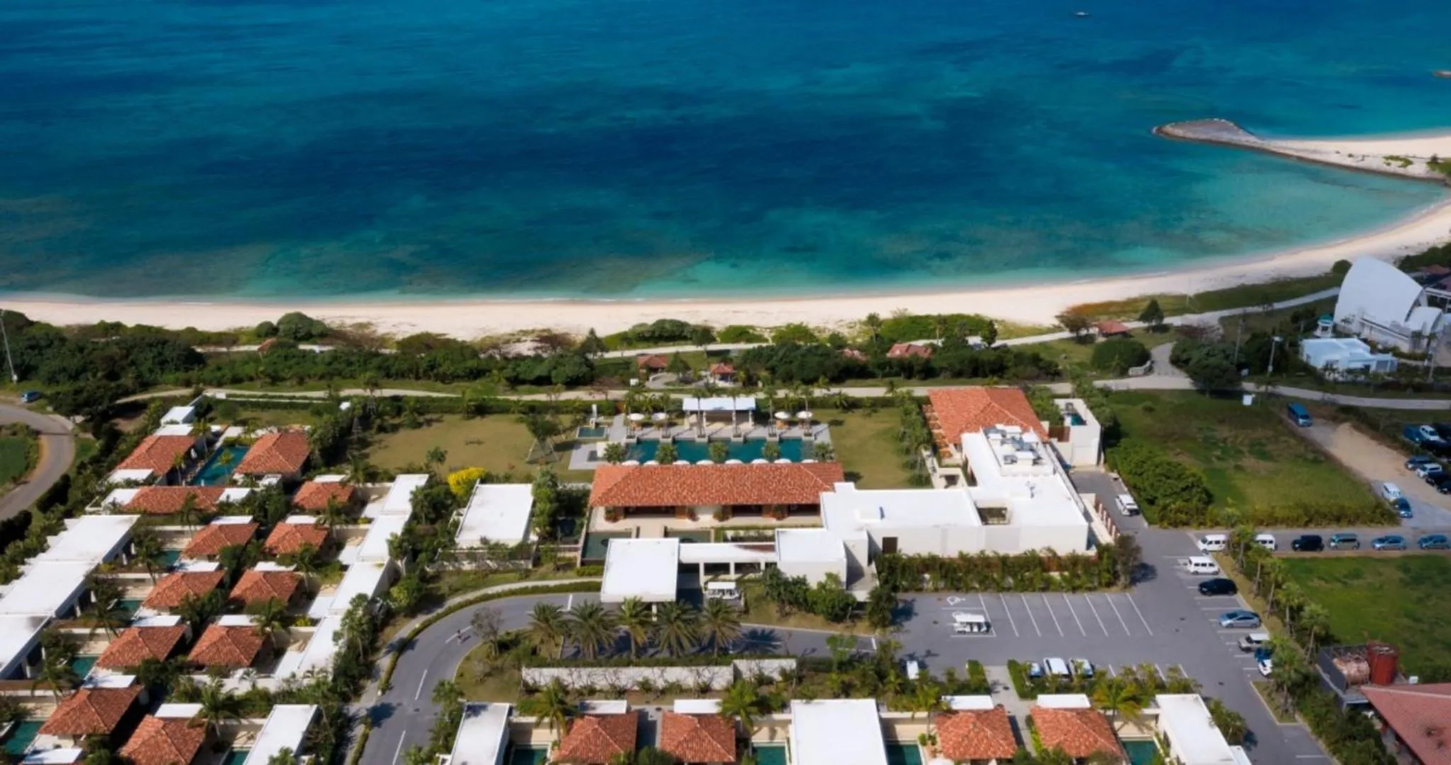 Property building in The Uza Terrace Beach Club Villas