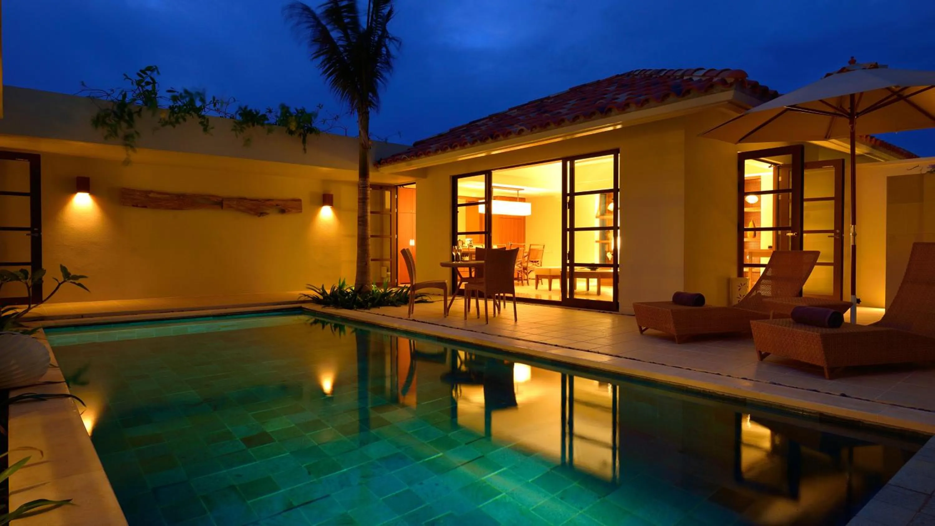 Balcony/Terrace in The Uza Terrace Beach Club Villas