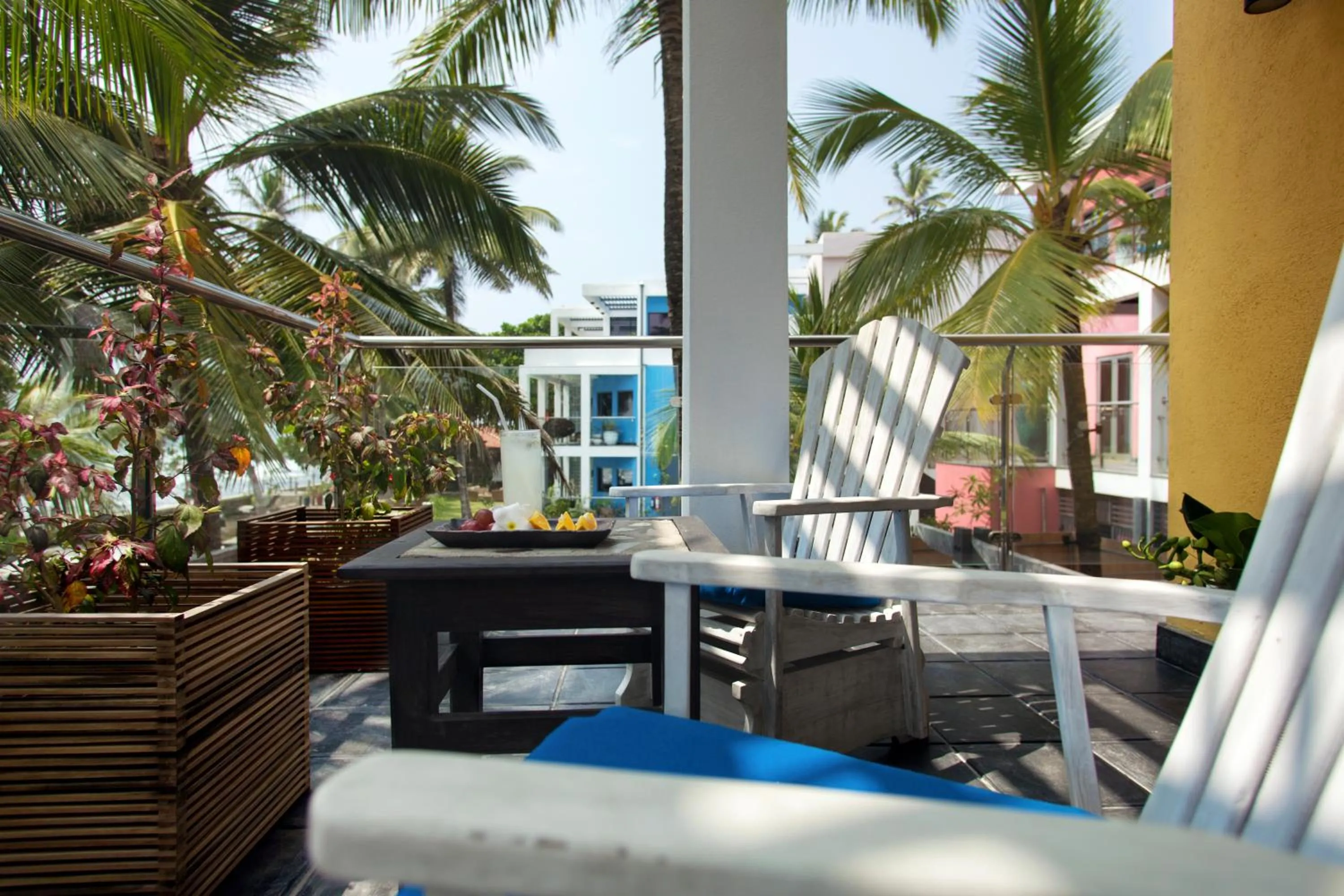 Balcony/Terrace in Owl and the Pussycat Hotel & Restaurant