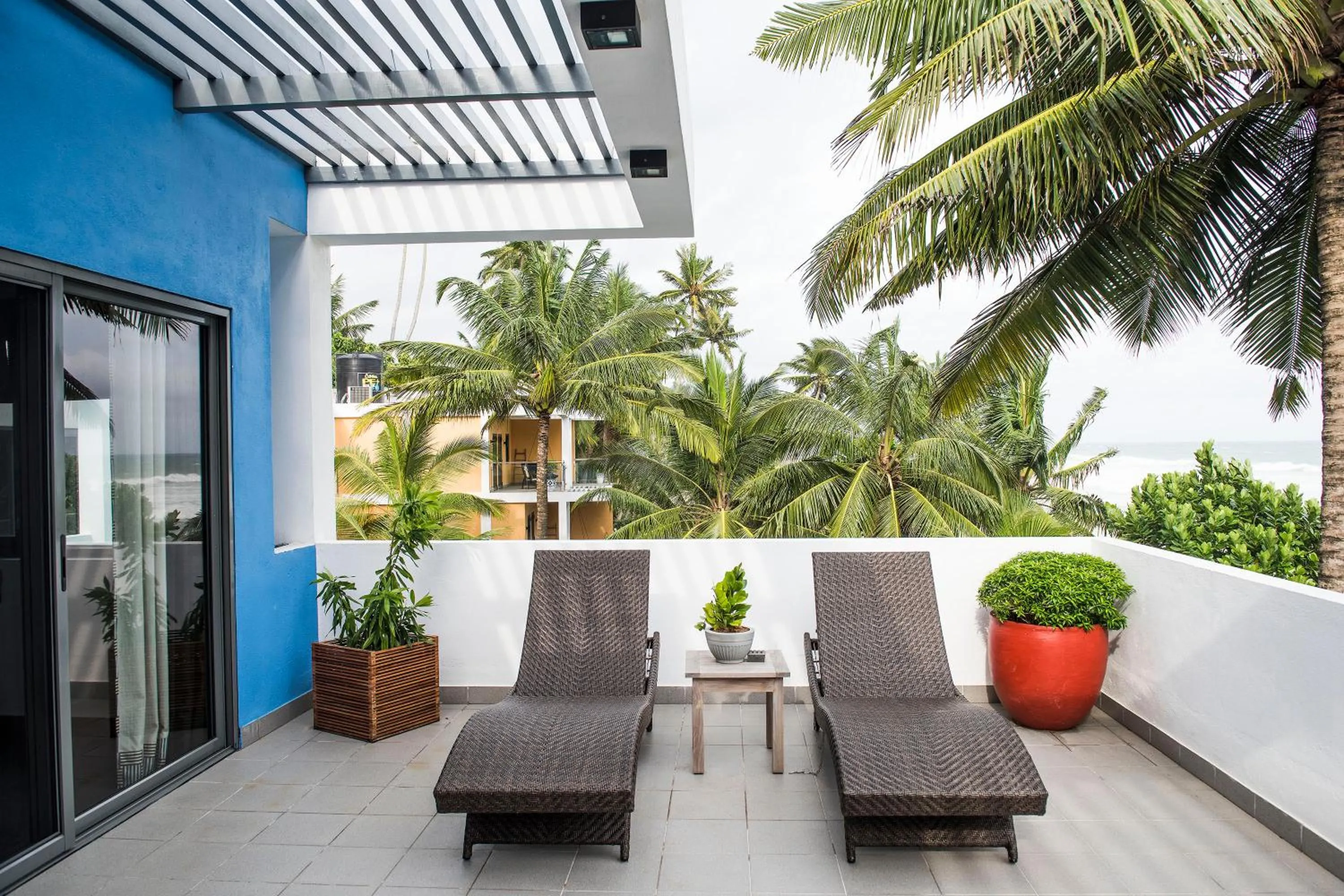 Balcony/Terrace in Owl and the Pussycat Hotel & Restaurant