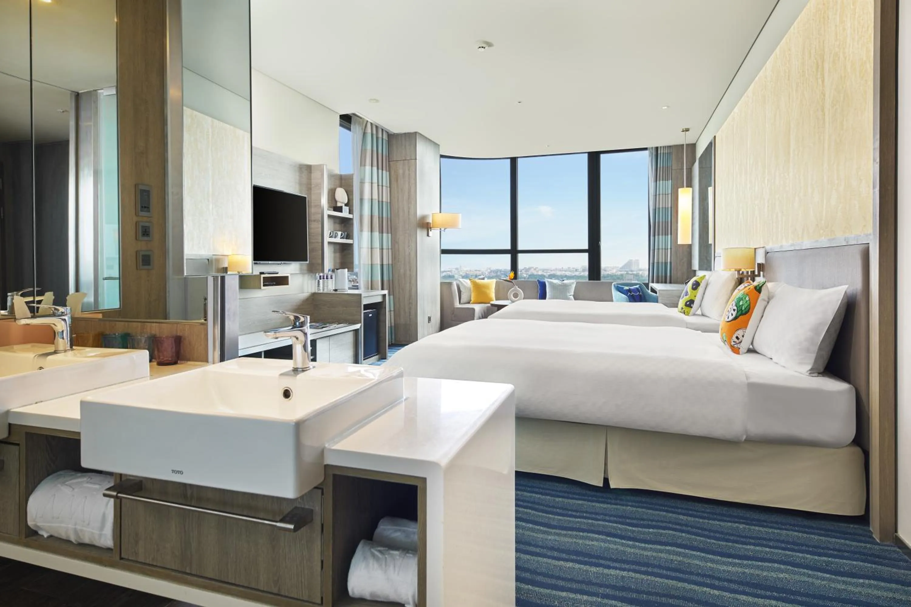 Photo of the whole room, Bed in Hotel Cham Cham Taitung Caesar Park Hotels & Resort