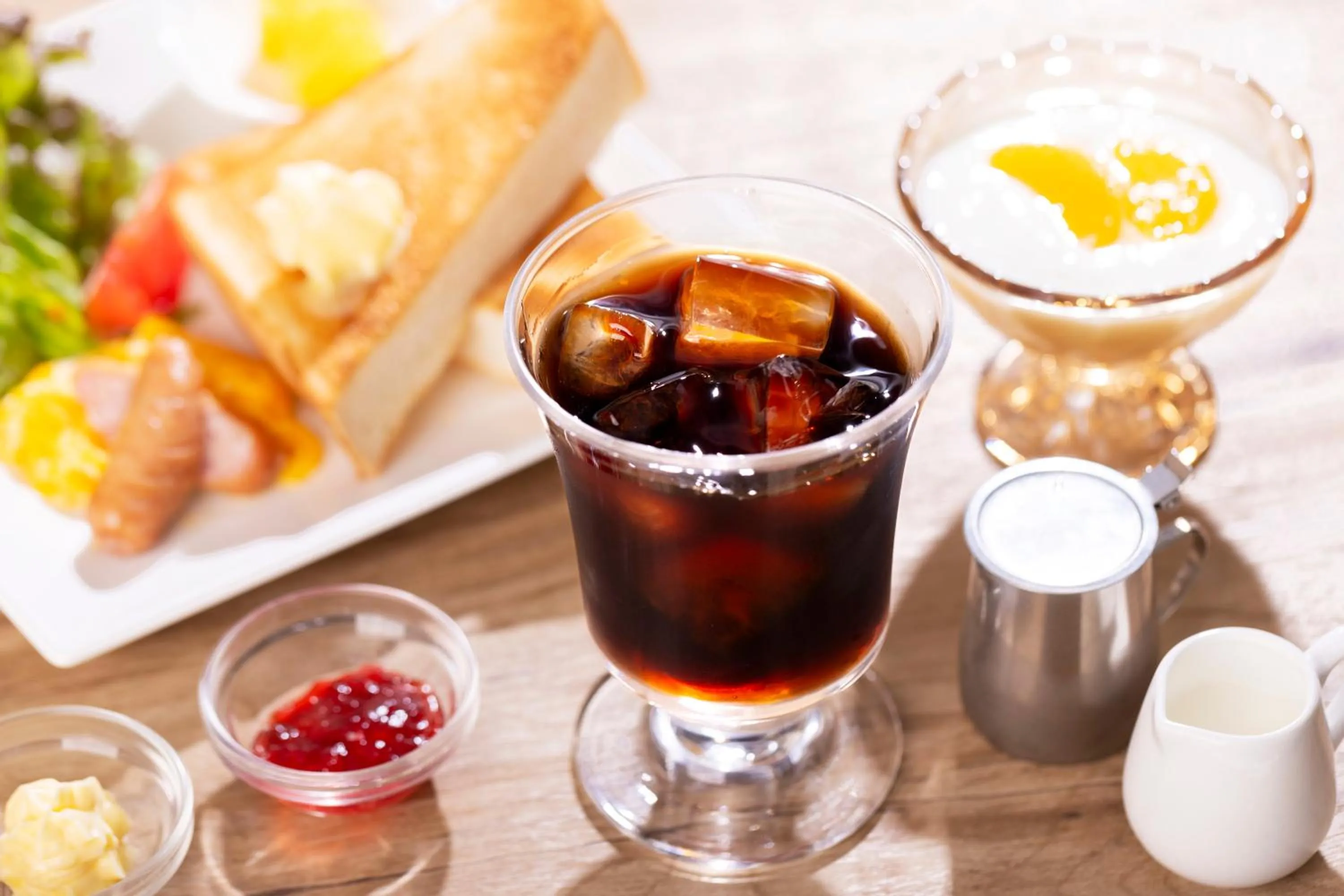 Breakfast in City Hotel Air Port in Prince