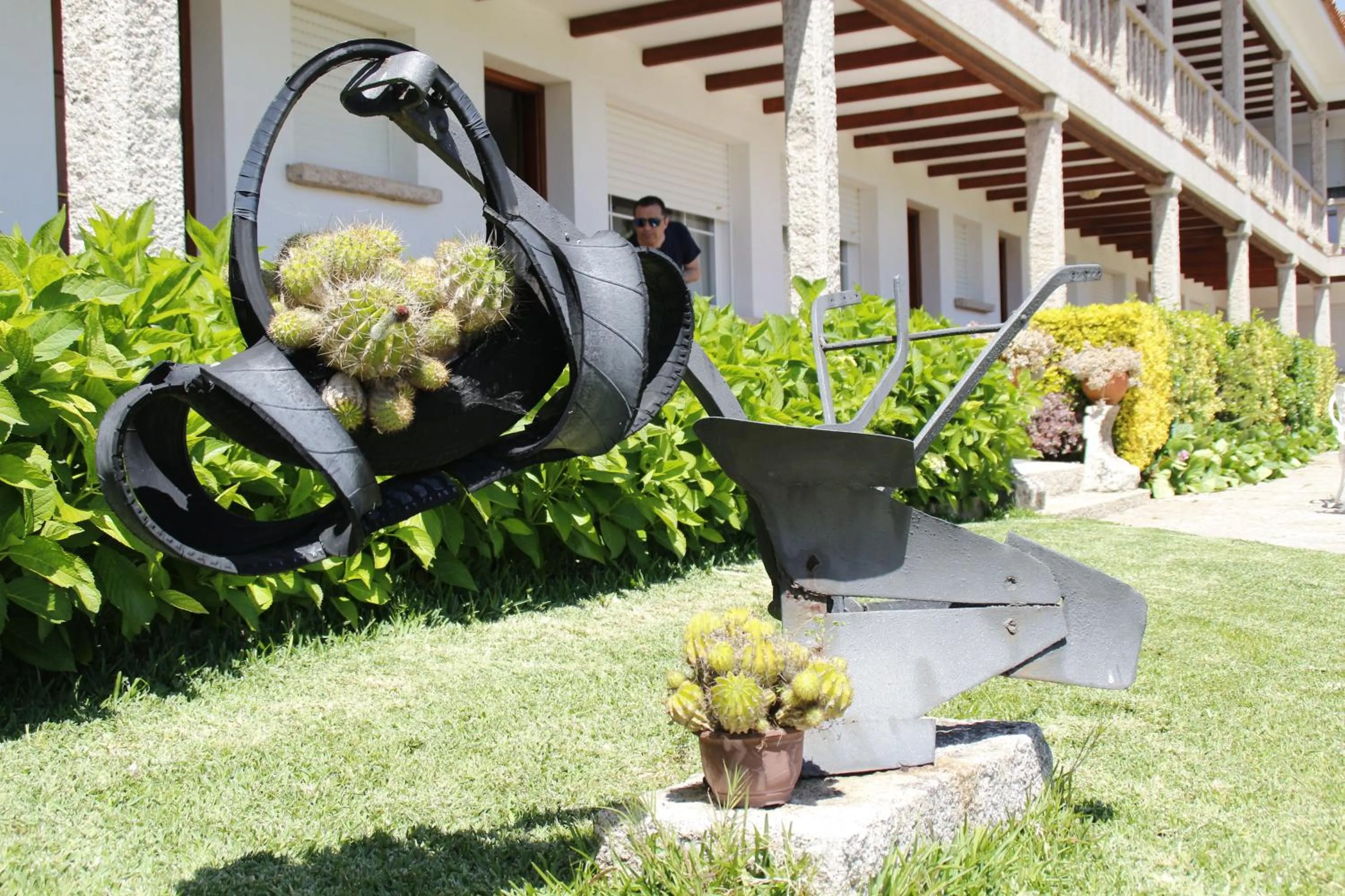 Garden in APARTHOTEL CABICASTRO Tres estrellas superior