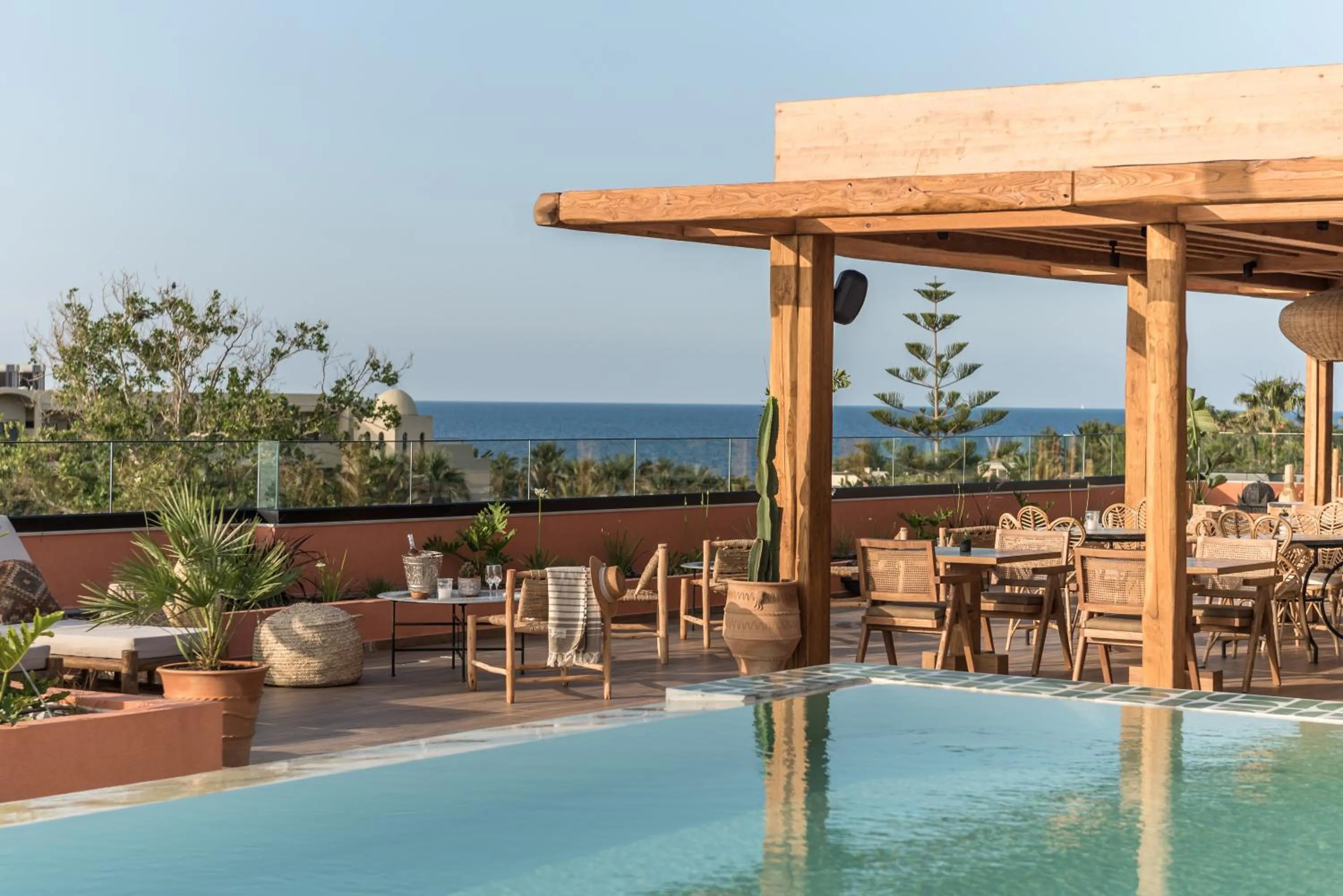 Swimming pool in The Syntopia Hotel - Adults Only