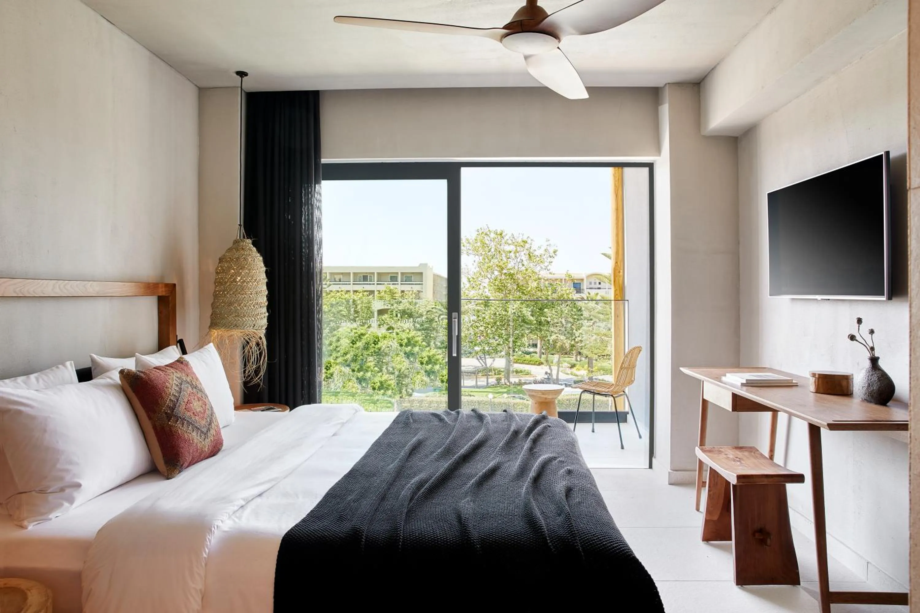 Bedroom, Bed in The Syntopia Hotel - Adults Only