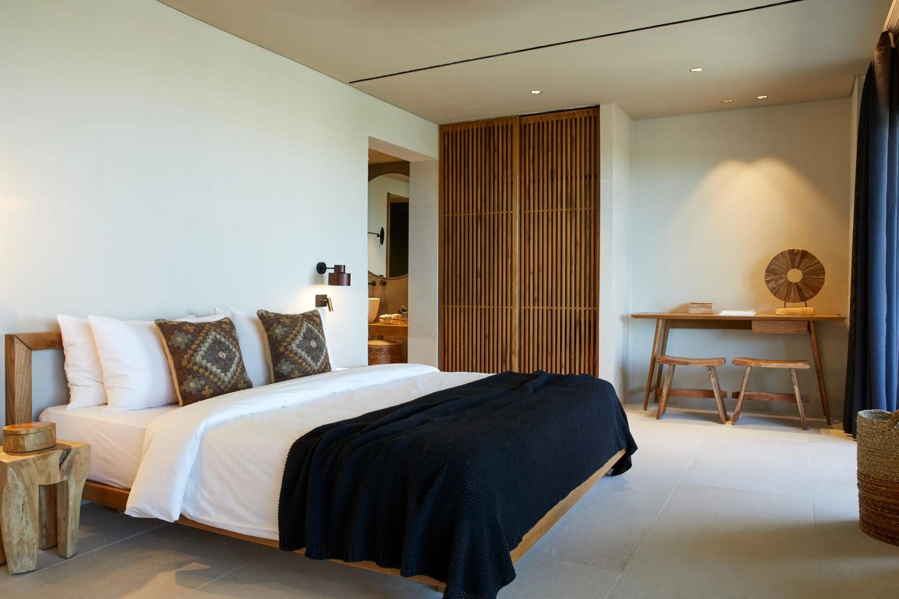 Bedroom, Bed in The Syntopia Hotel - Adults Only