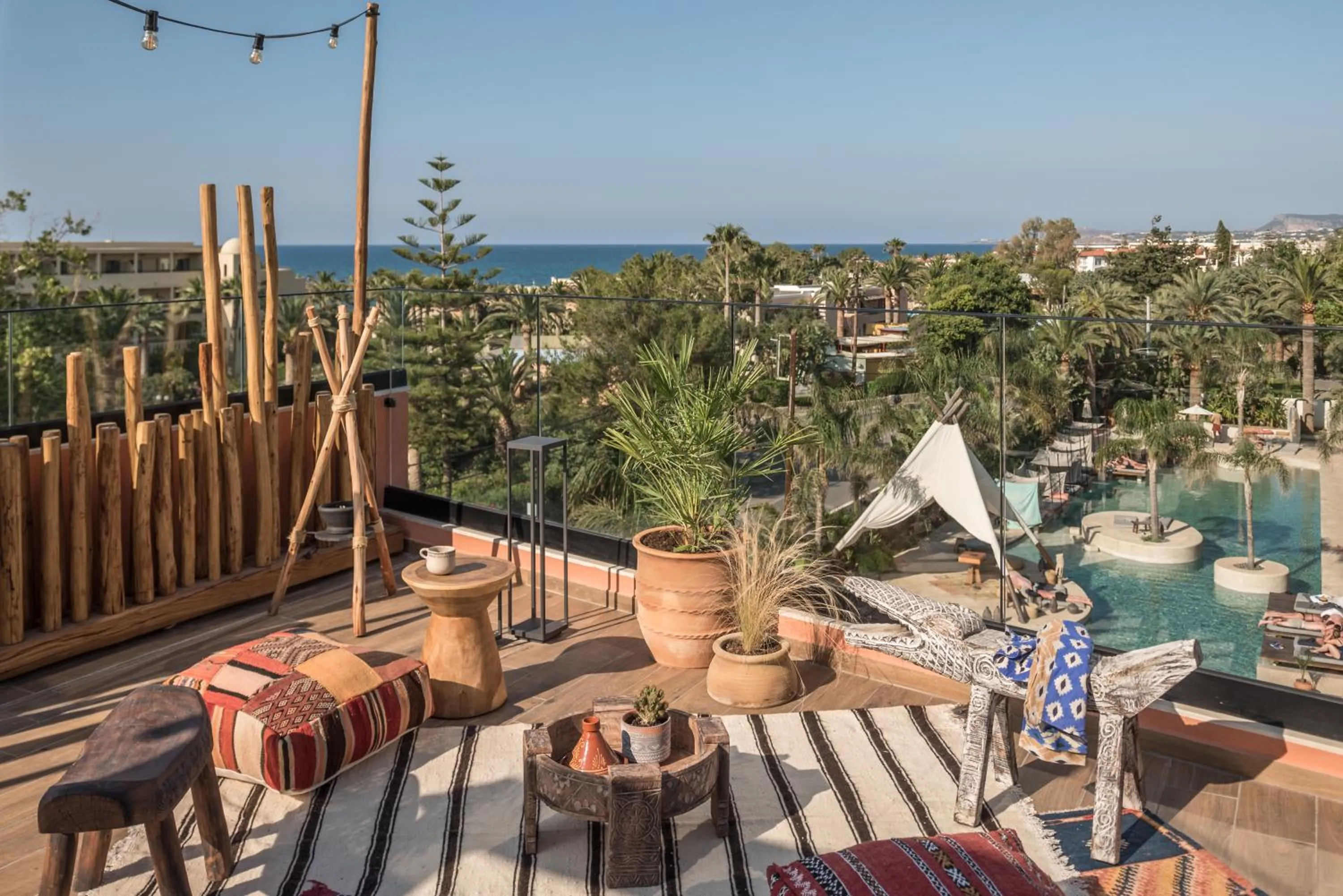 Swimming pool in The Syntopia Hotel - Adults Only