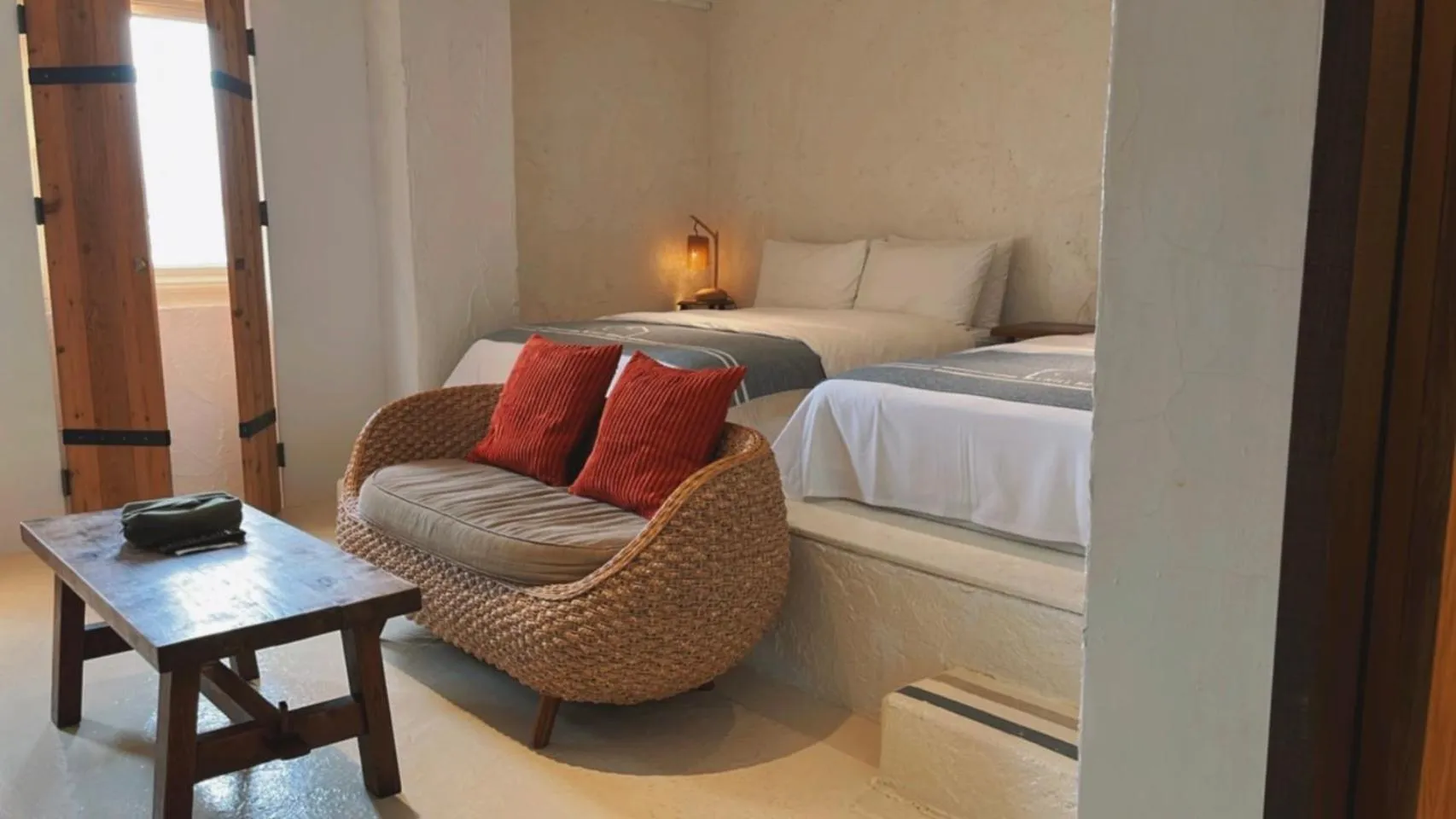 Bed in Chill Roof Hotel