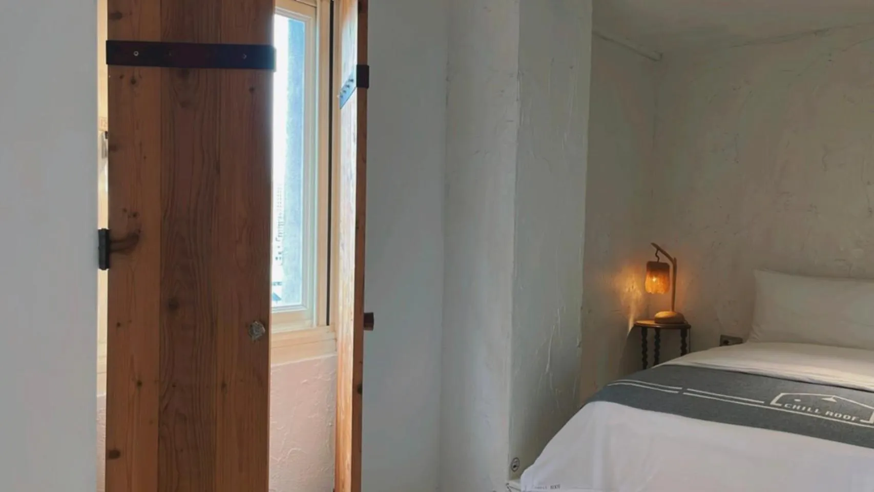 Photo of the whole room, Bed in Chill Roof Hotel