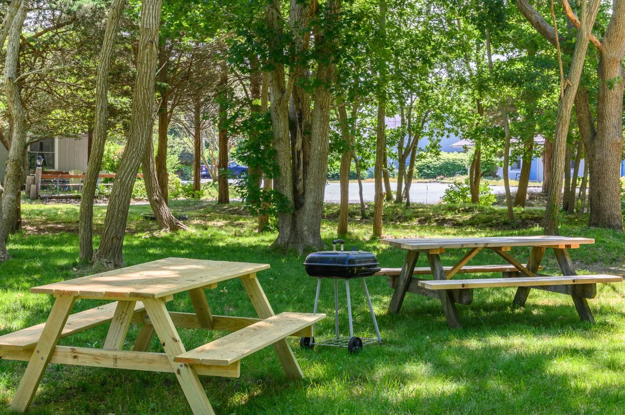 Patio in Captains Quarters Motel & Conference Center
