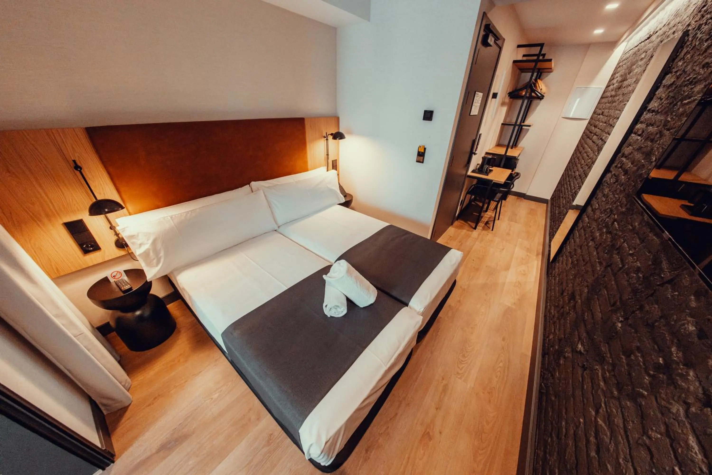 Bed in Hotel Transit