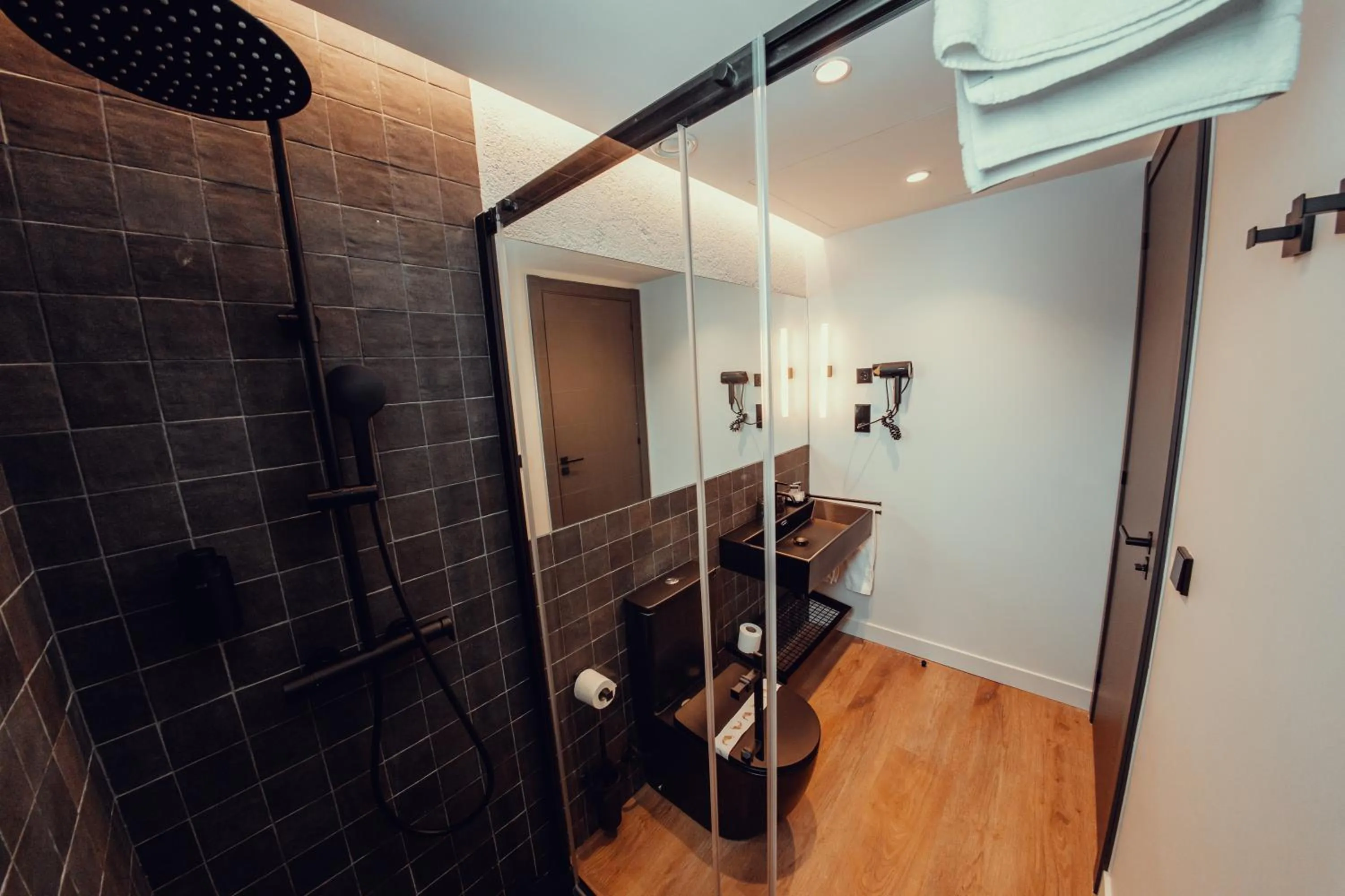 Shower in Hotel Transit